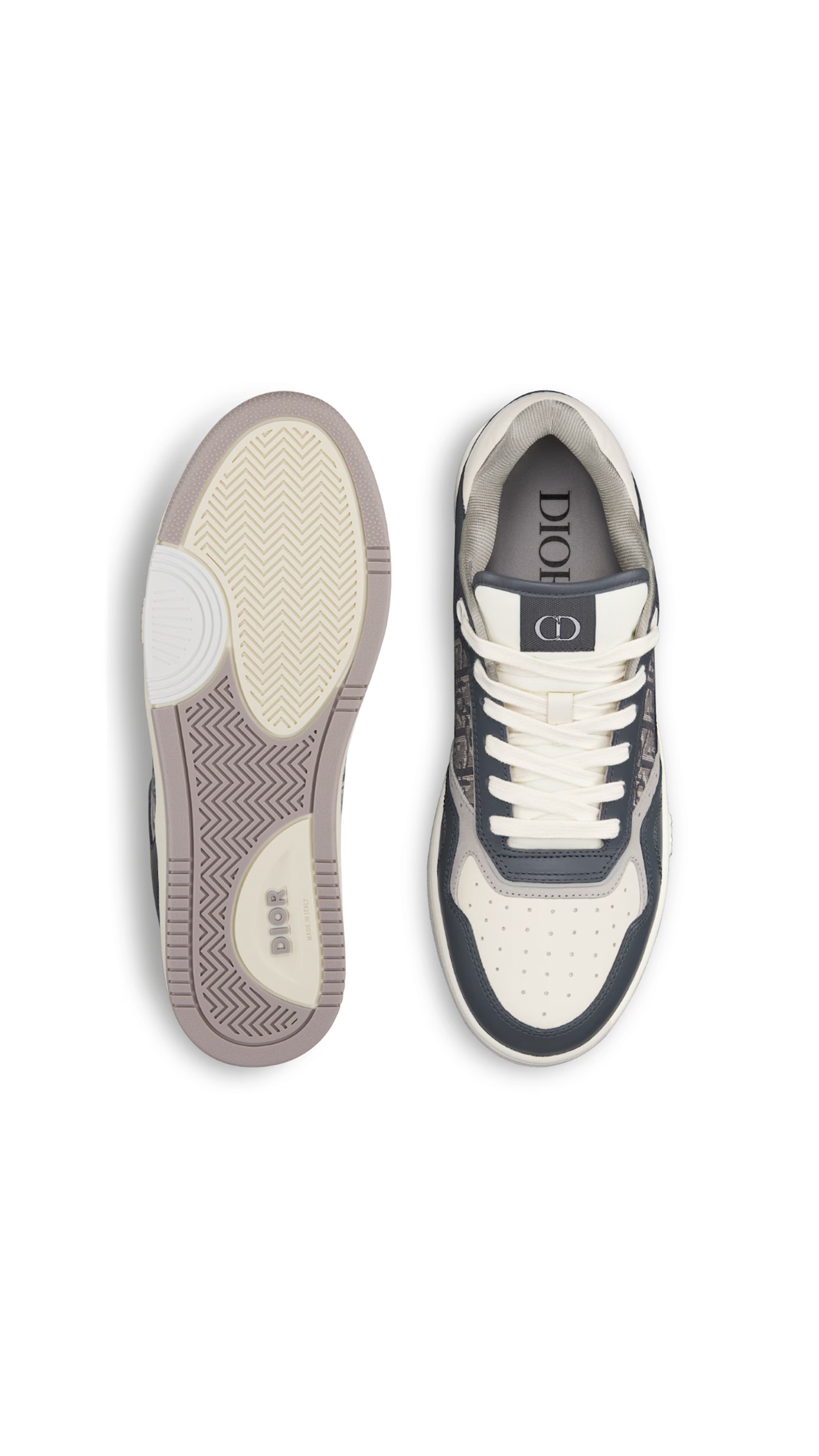 B27 Low-Top Sneaker - Depp Grey/Cream