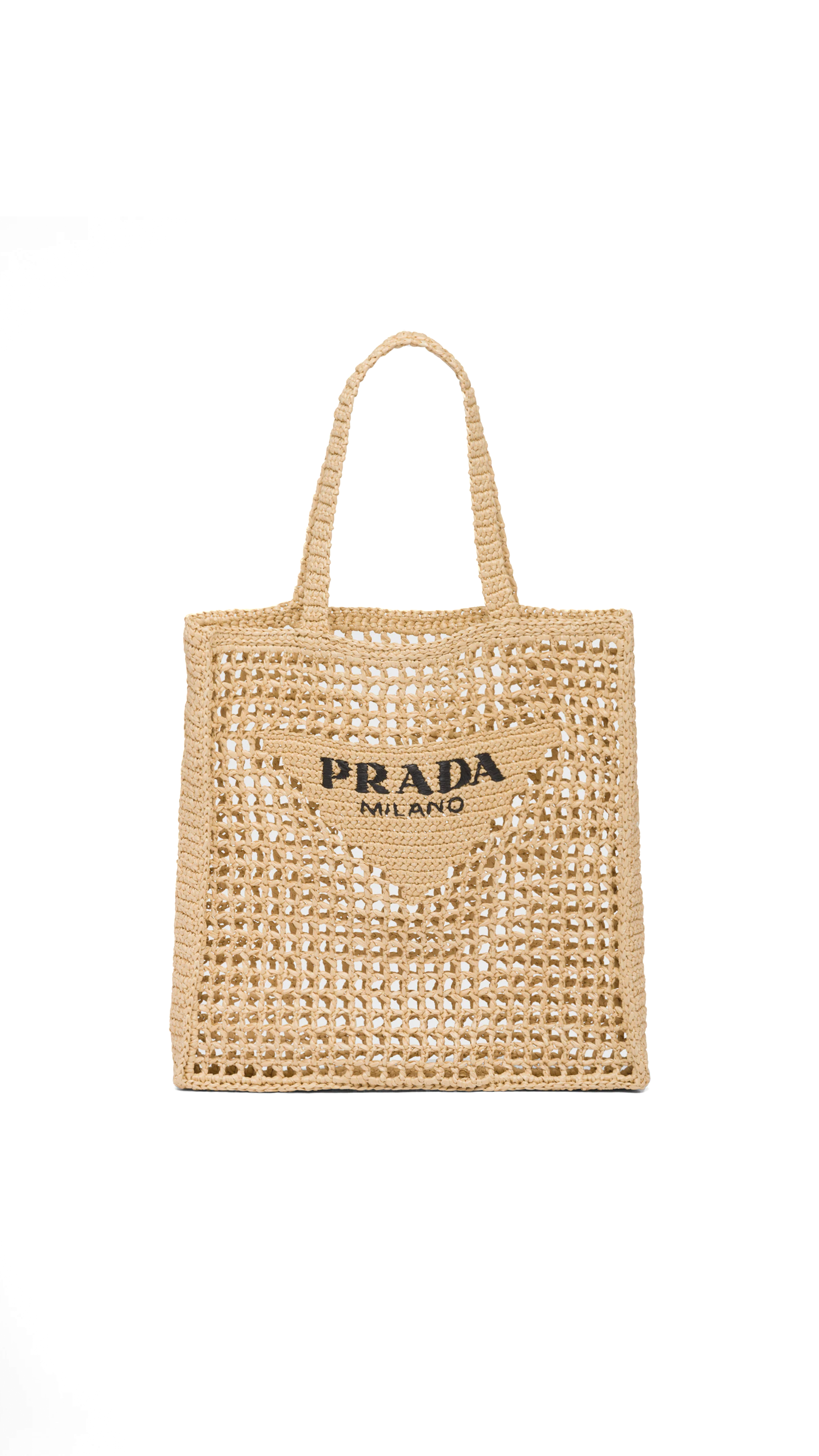 Raffia Tote Bag - Natural