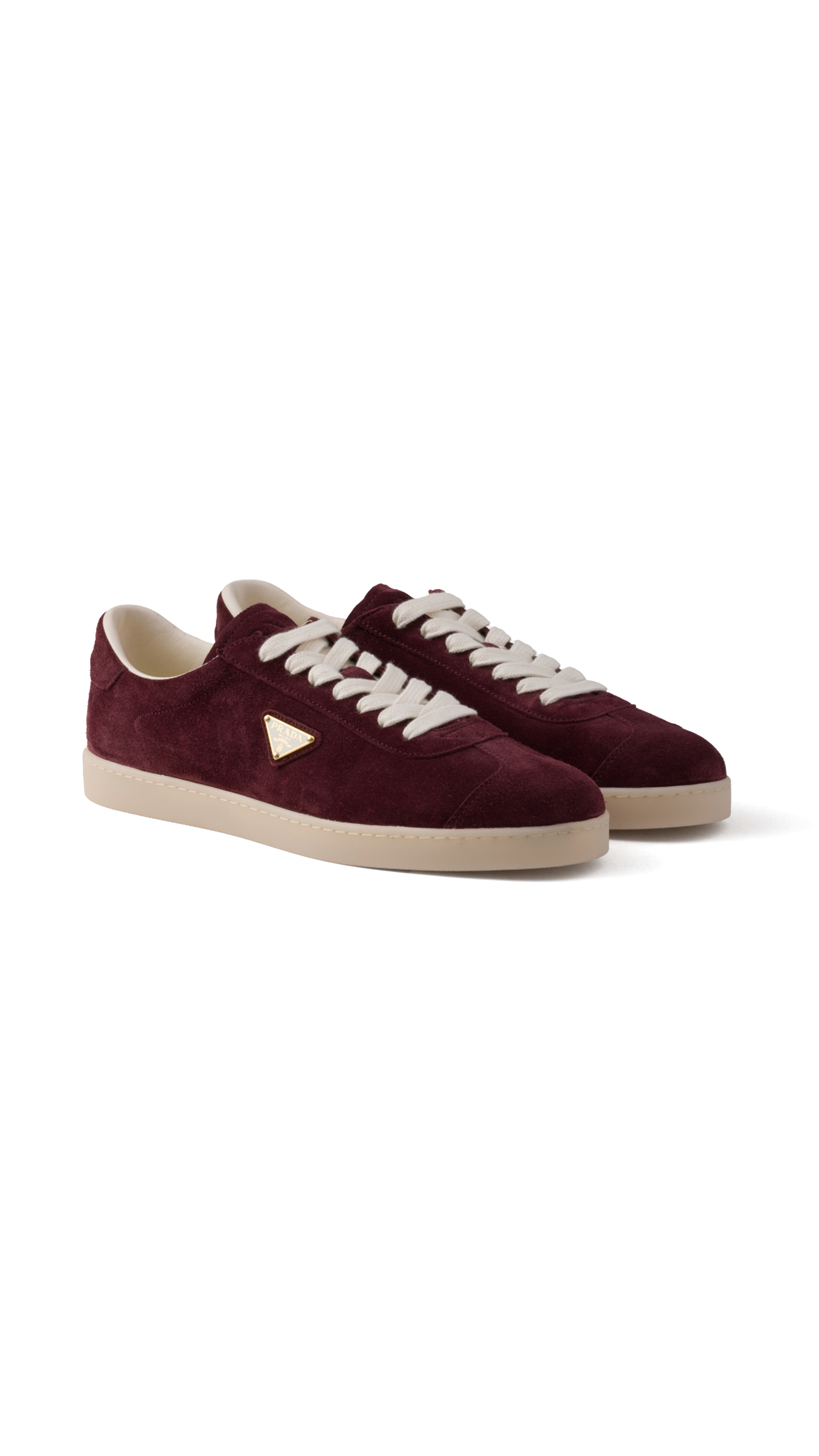 Lane Suede Sneakers - Burgundy