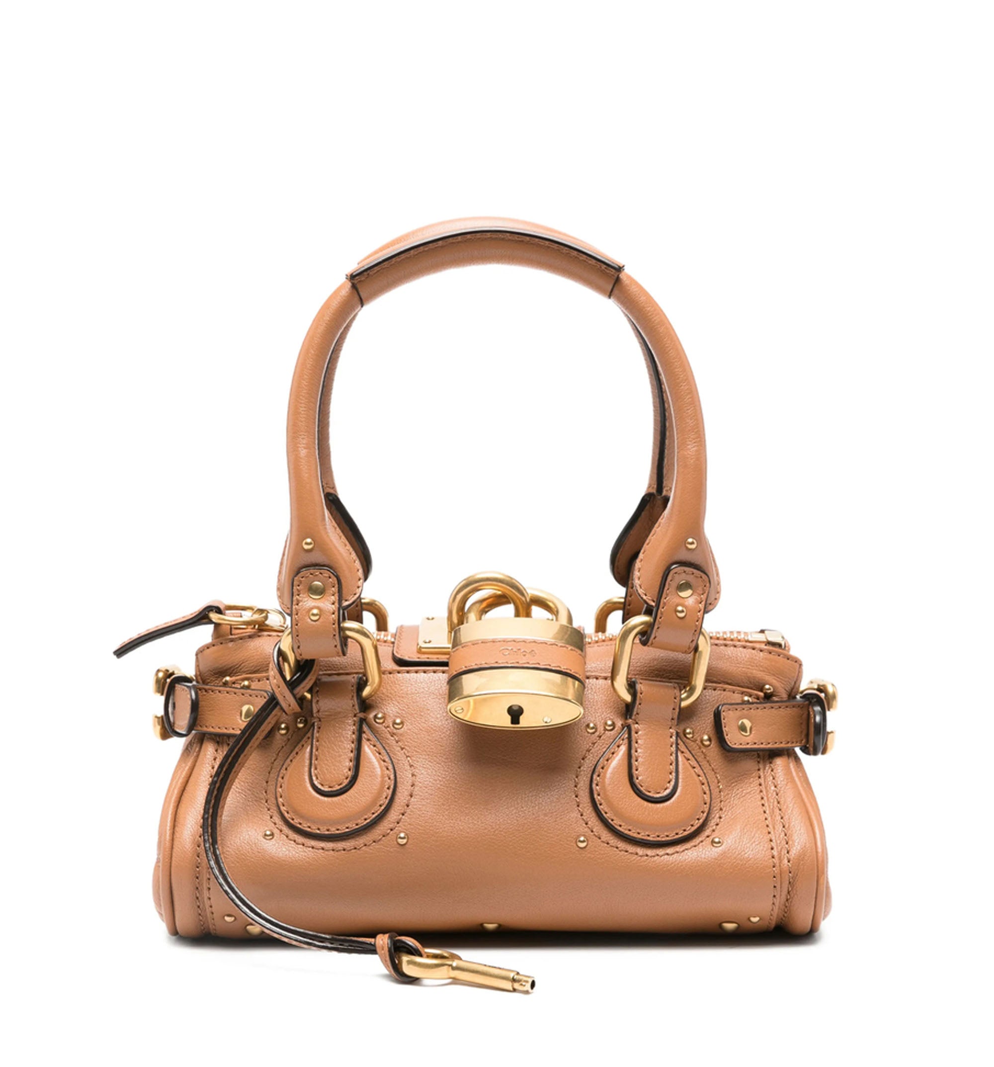 Small Paddington Bag In Grained Leather