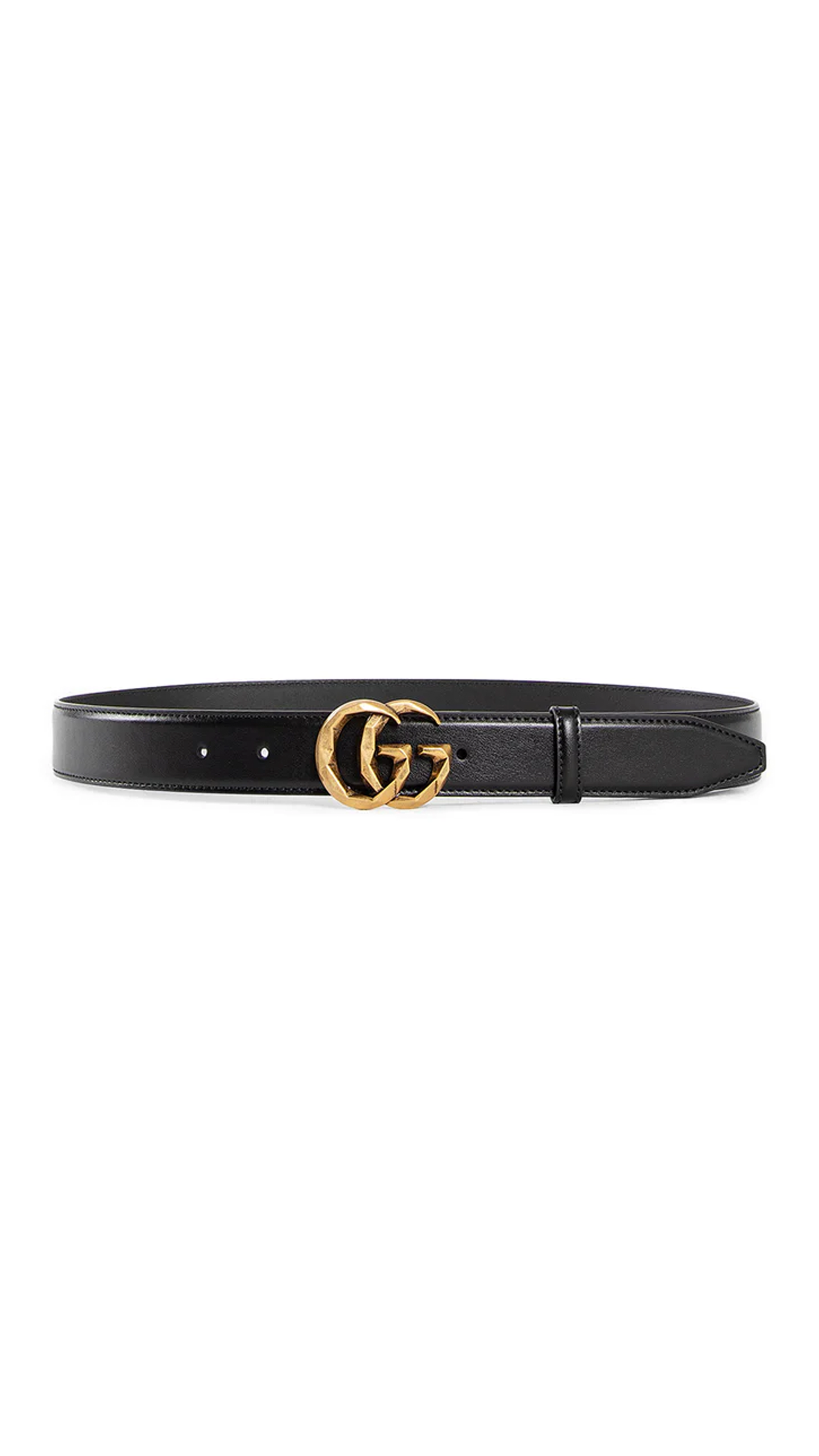 ''Gg'' Marmont Wide Belt - Black