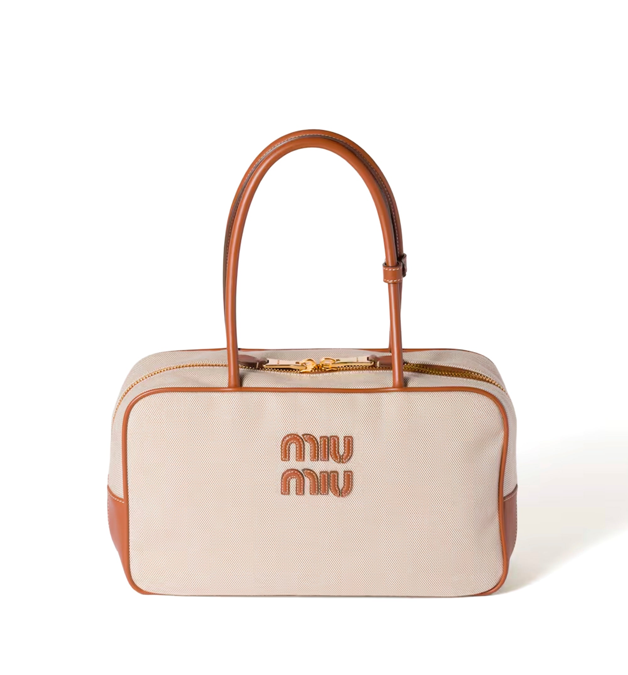 Beau canvas and leather bag