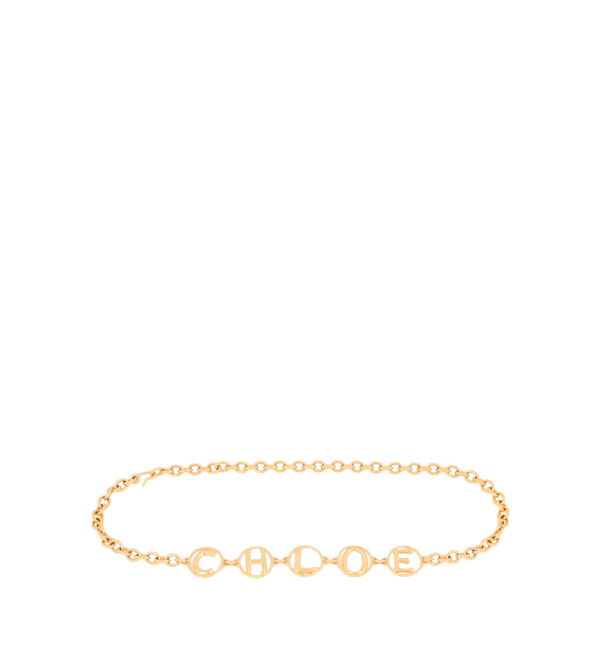 The Chloé Script jewelry belt