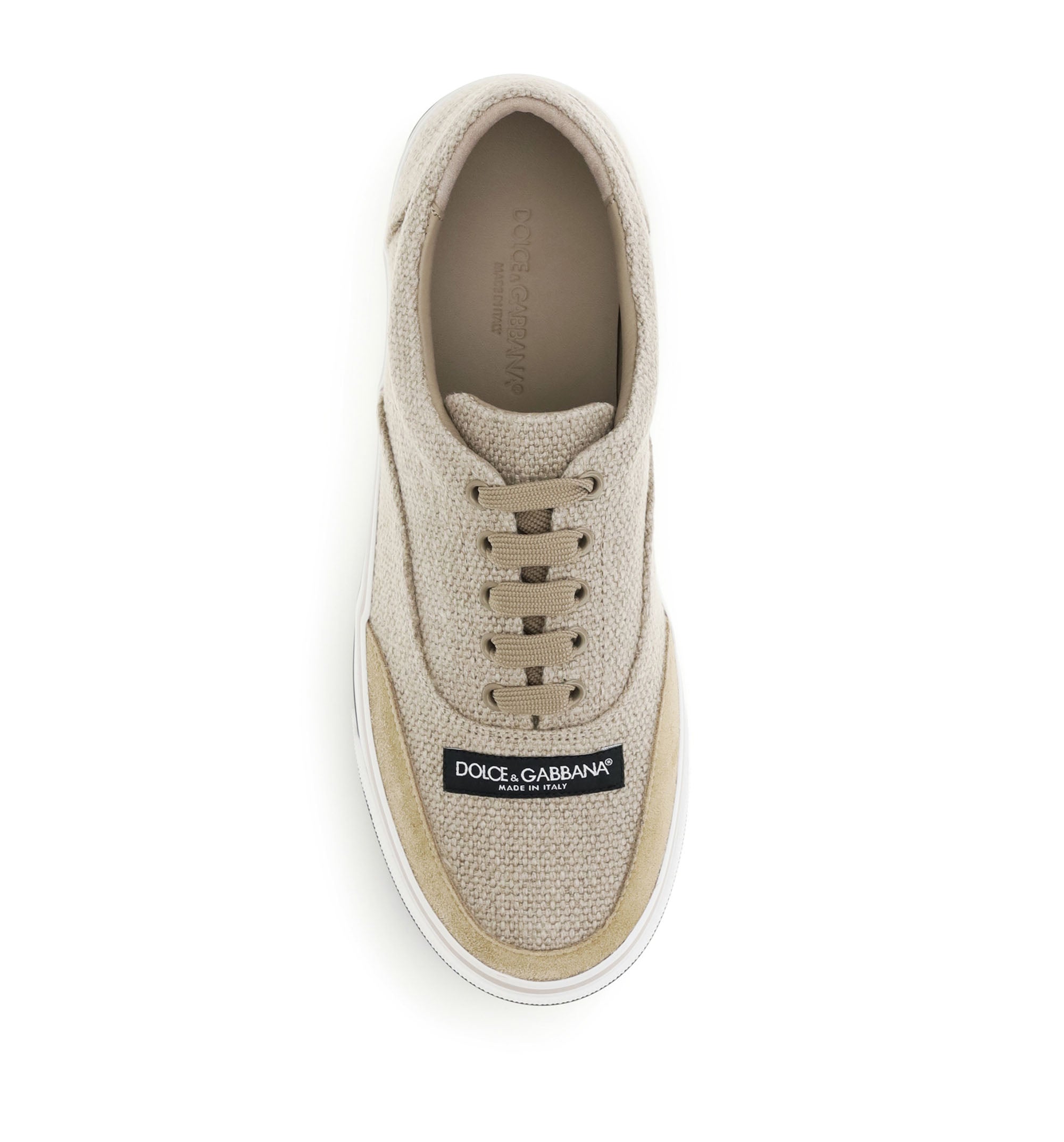 Dg Sailing Linen Sneakers