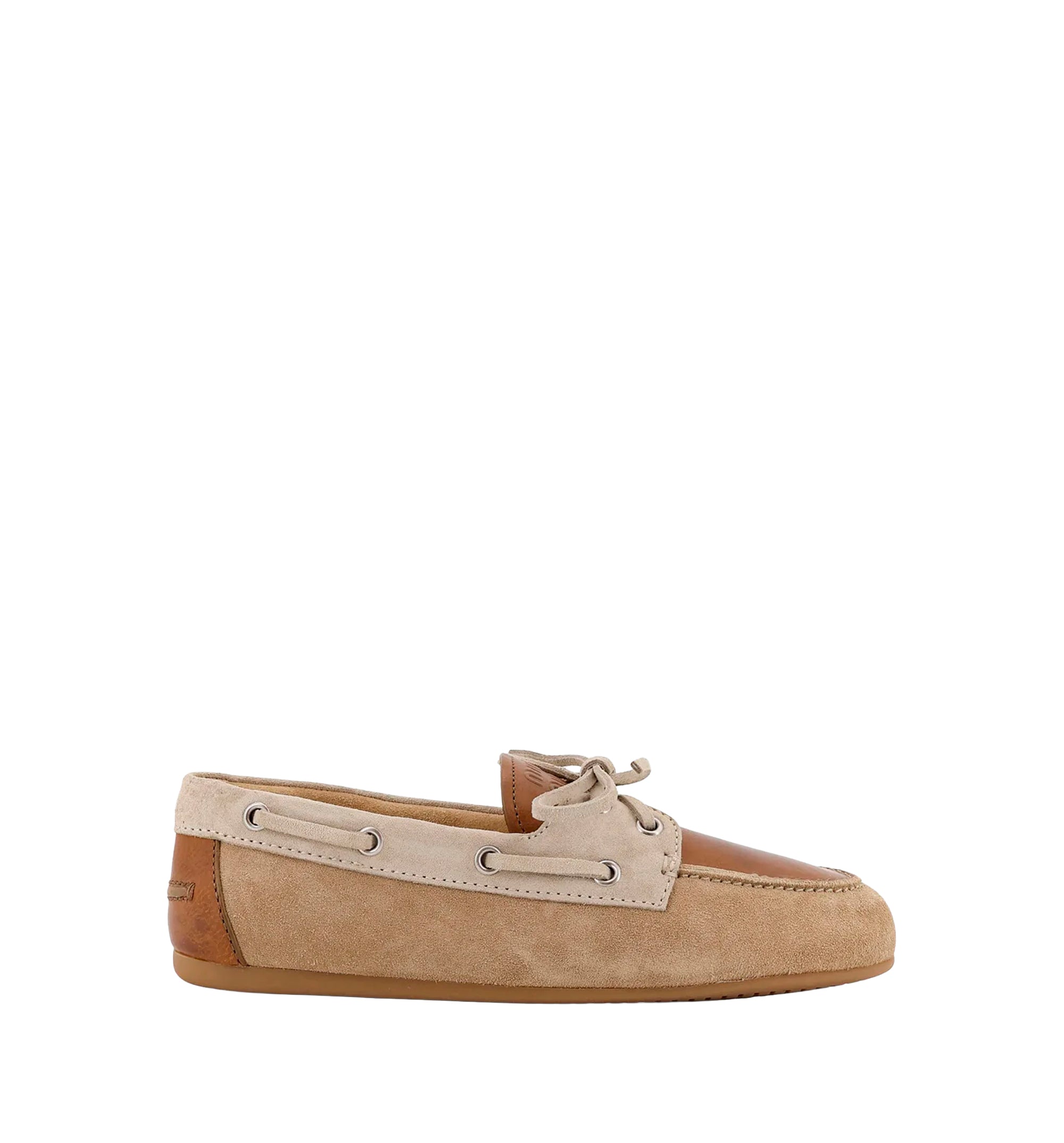 Faded suede Deck shoes