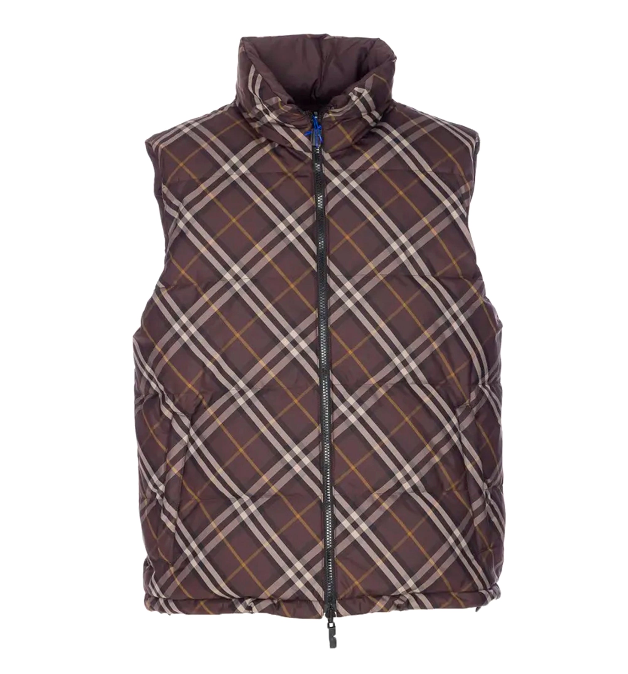 Check Reversible Padded Vest