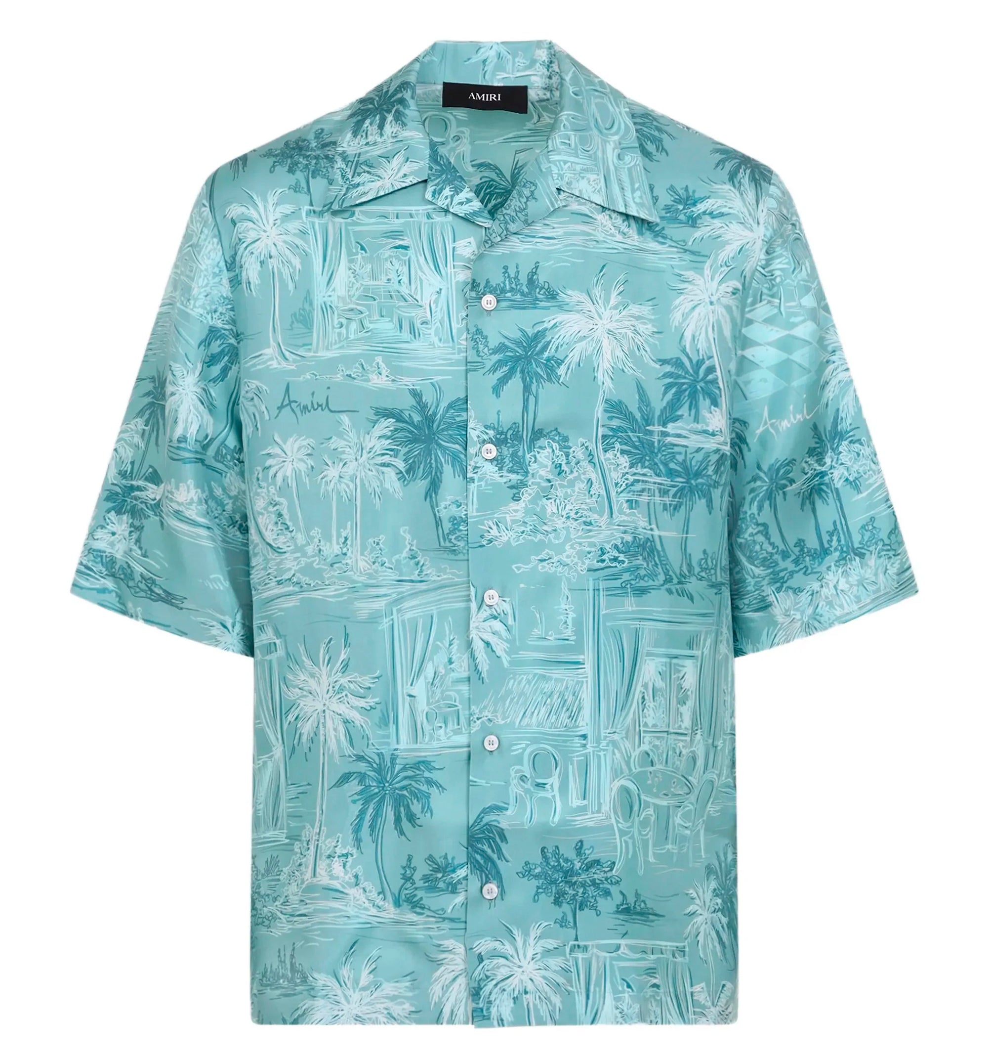 Printed Silk Shirt