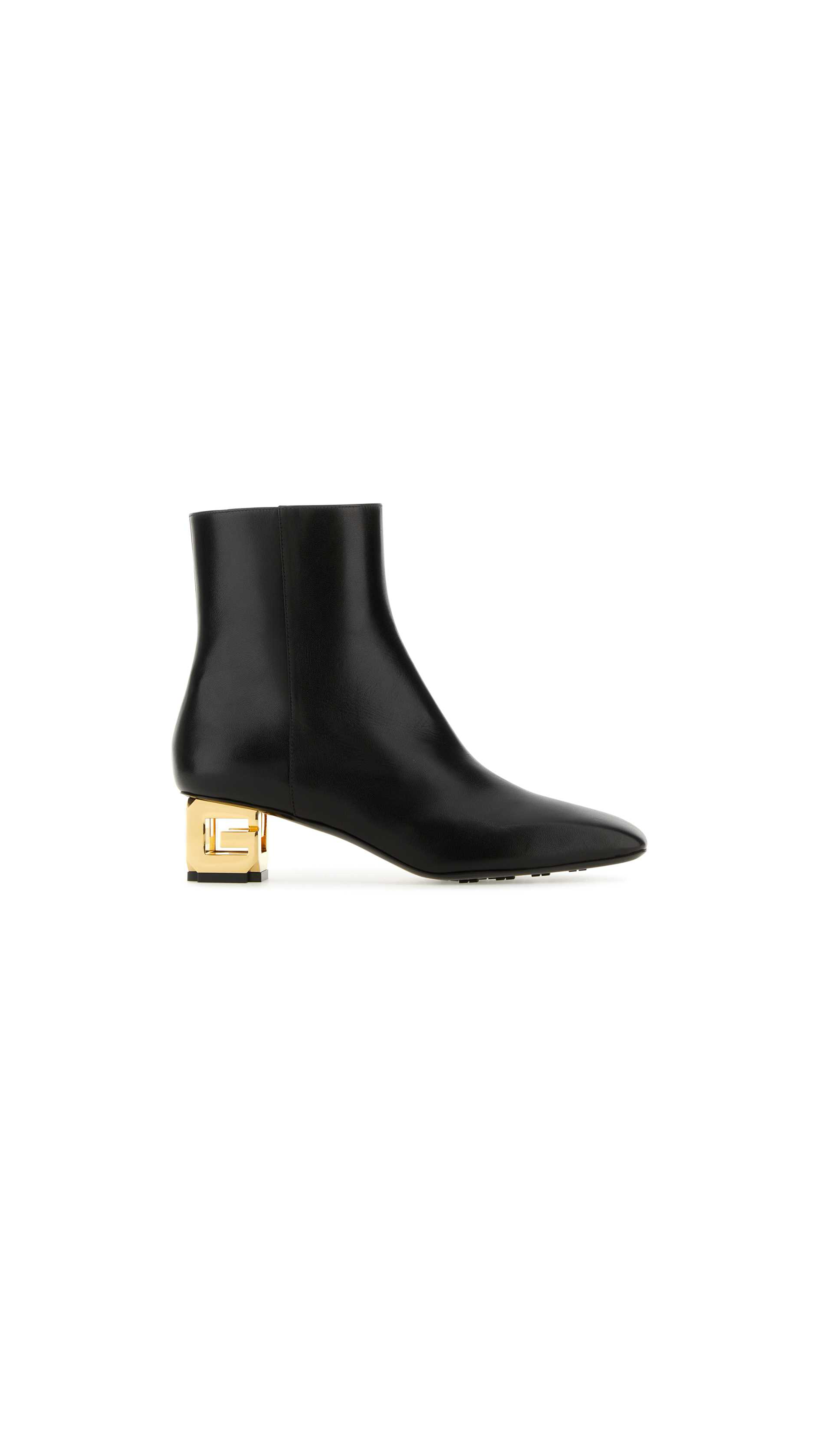 G Cube Ankle Boots - Black