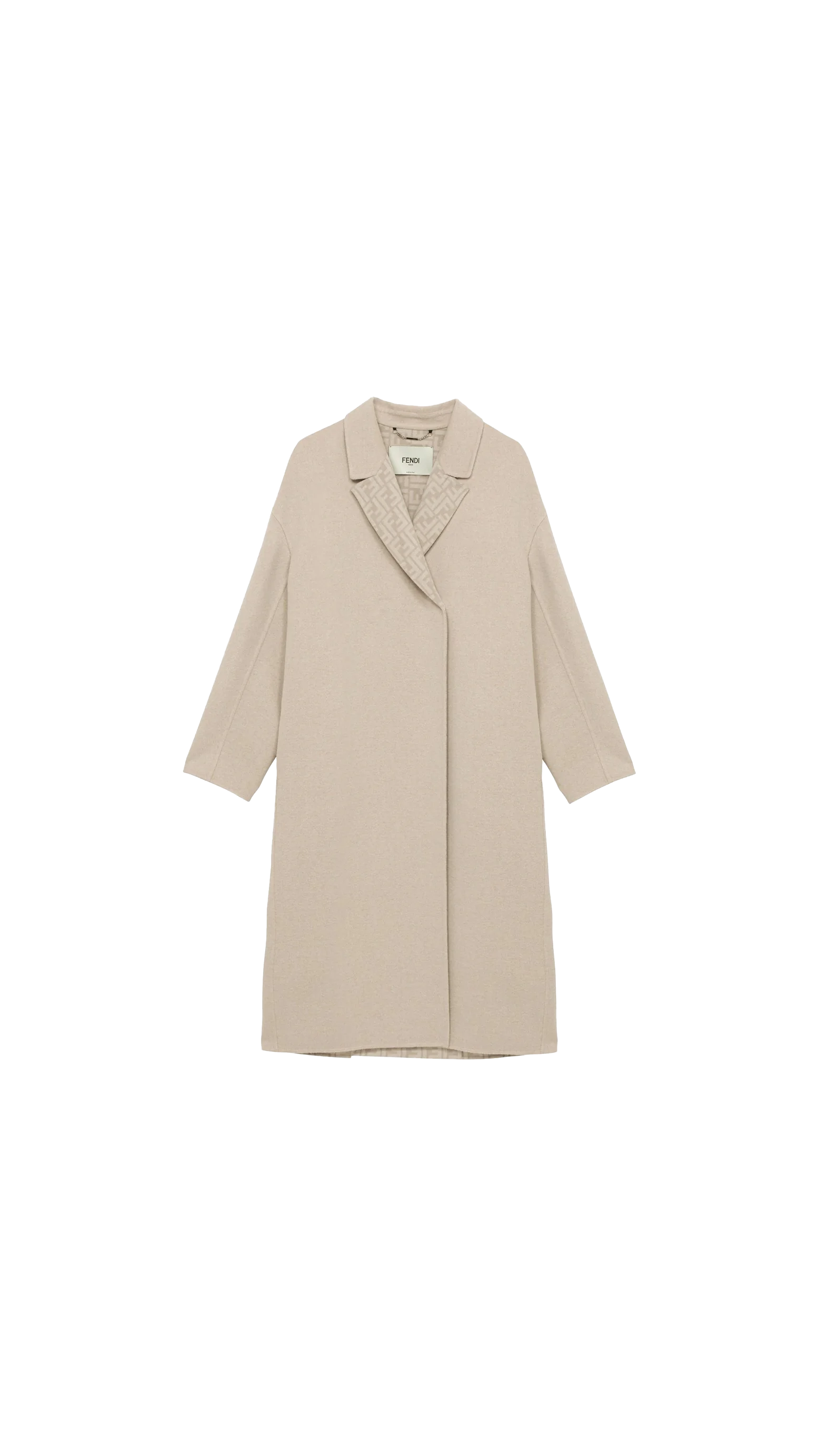 FF Wool Coat - Beige