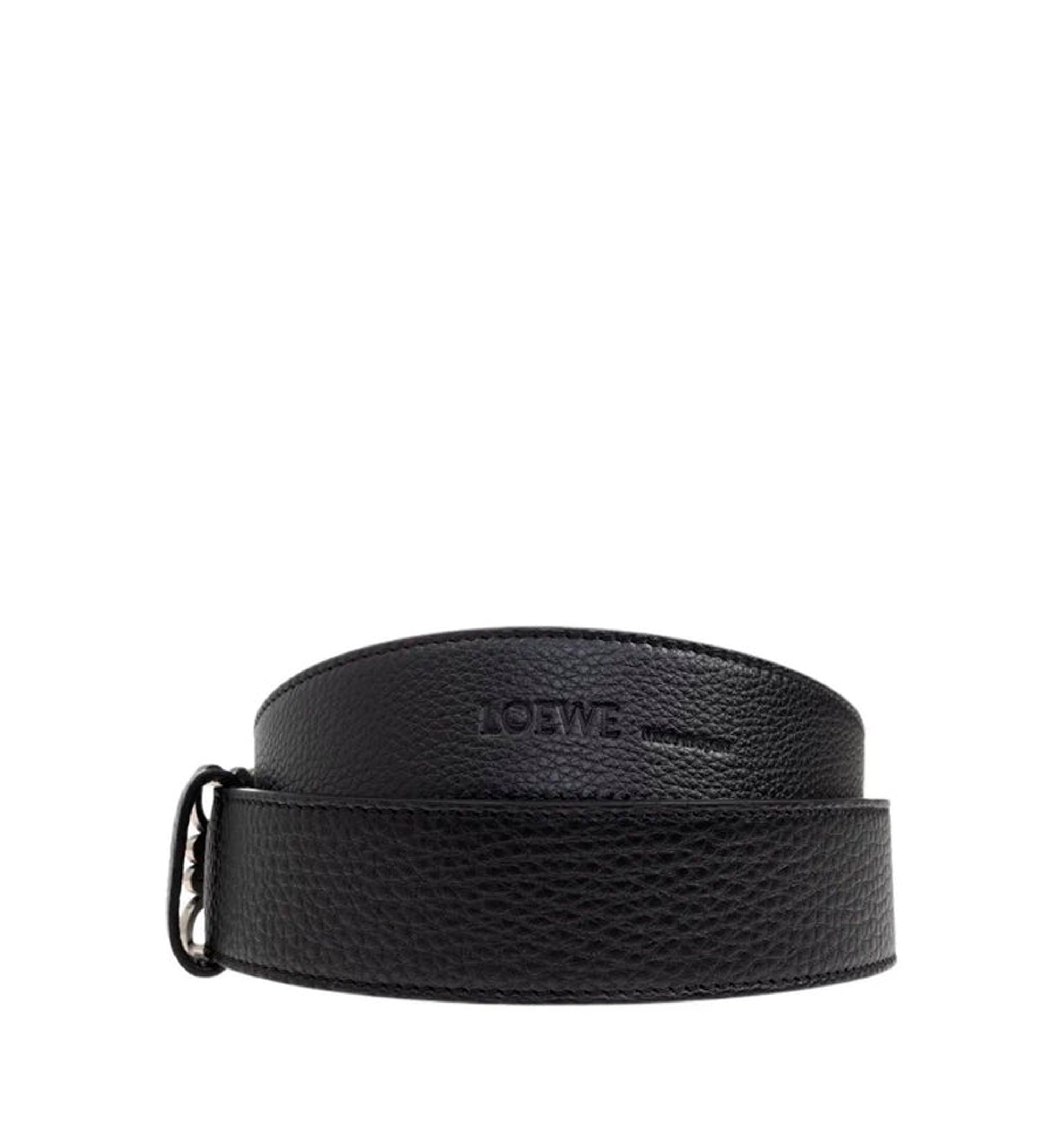 Leather Belt With Anagram