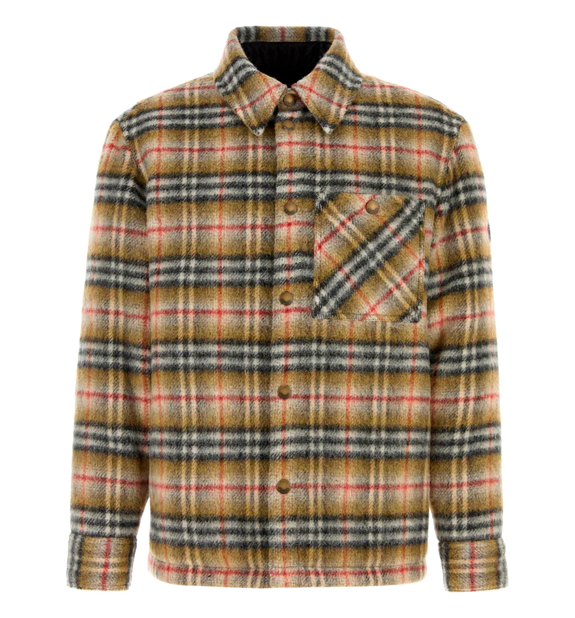 Embroidered wool jacket