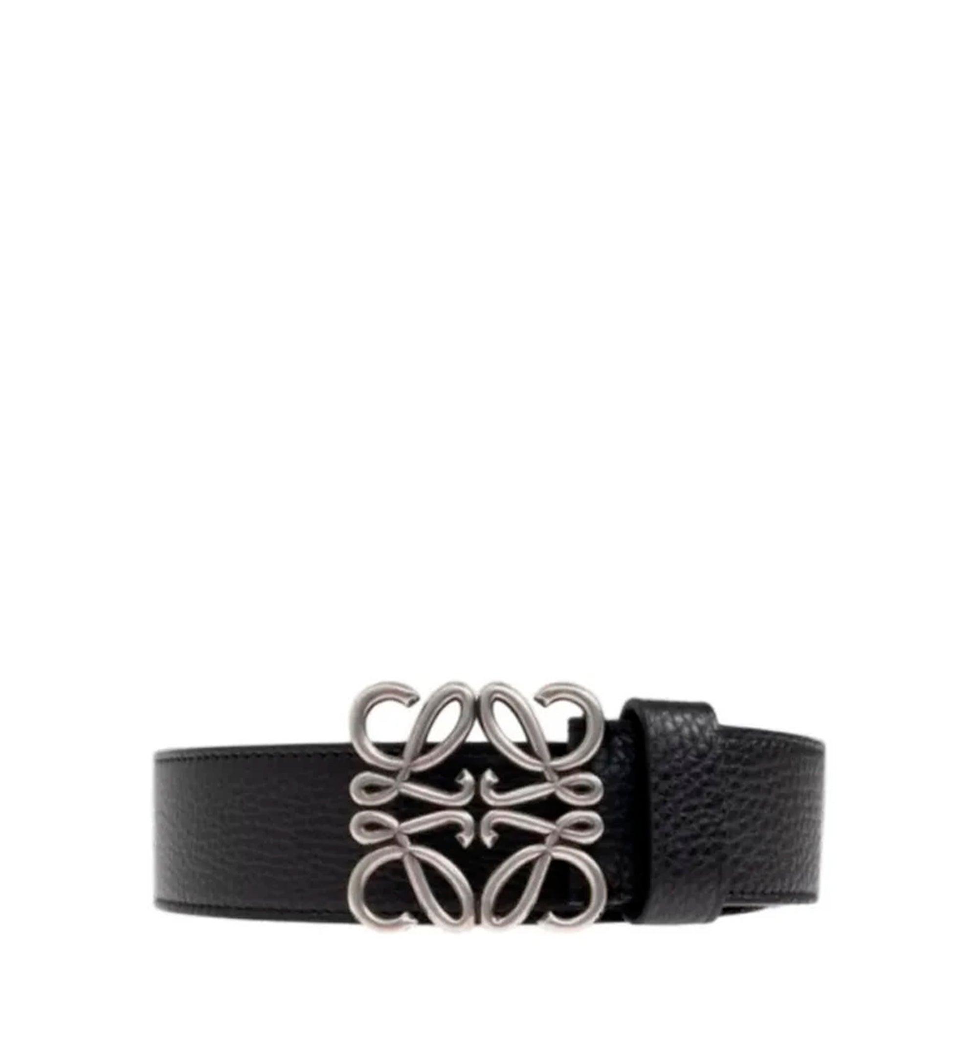 Leather Belt With Anagram