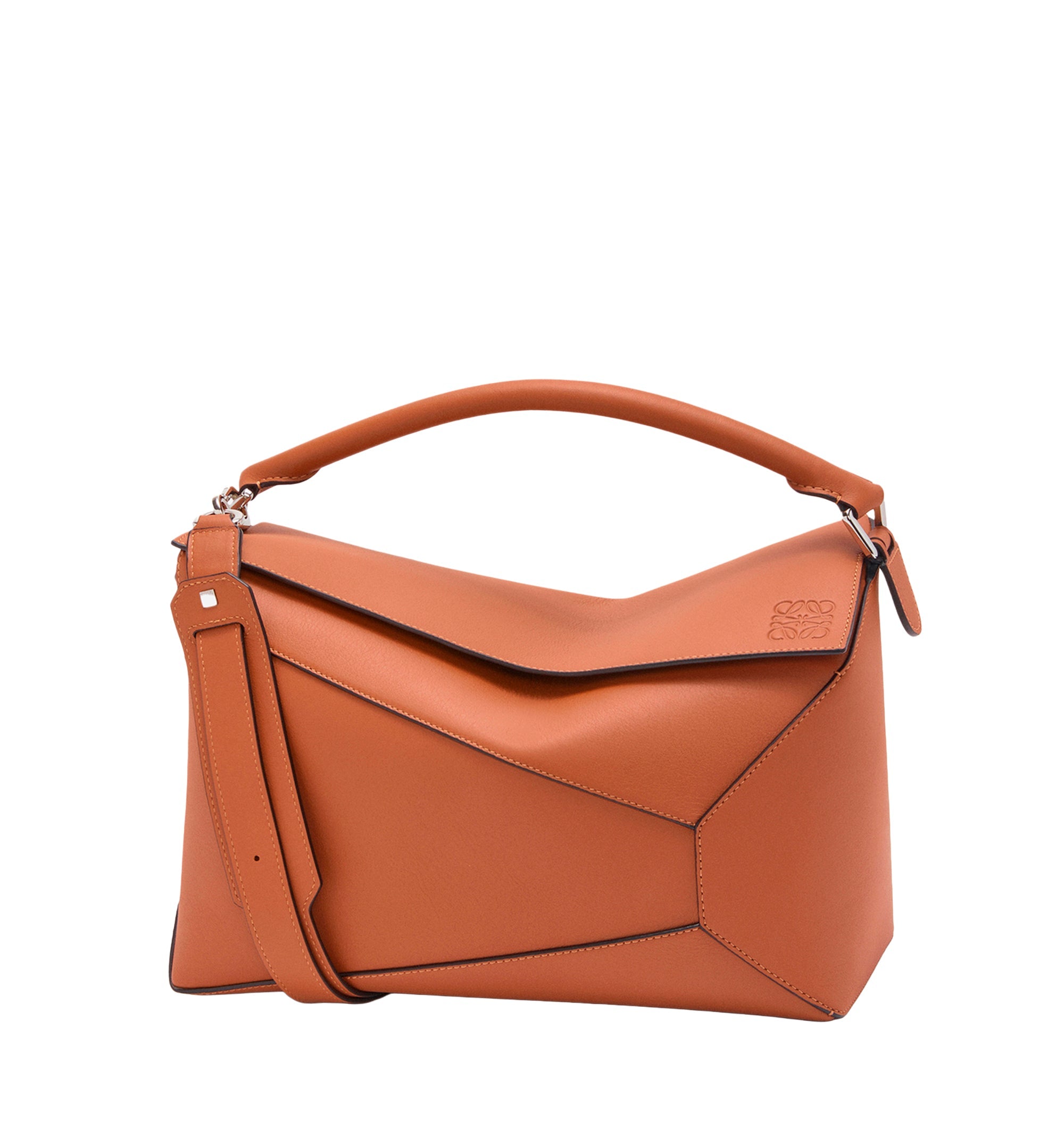 Large Puzzle Edge bag in classic calfskin