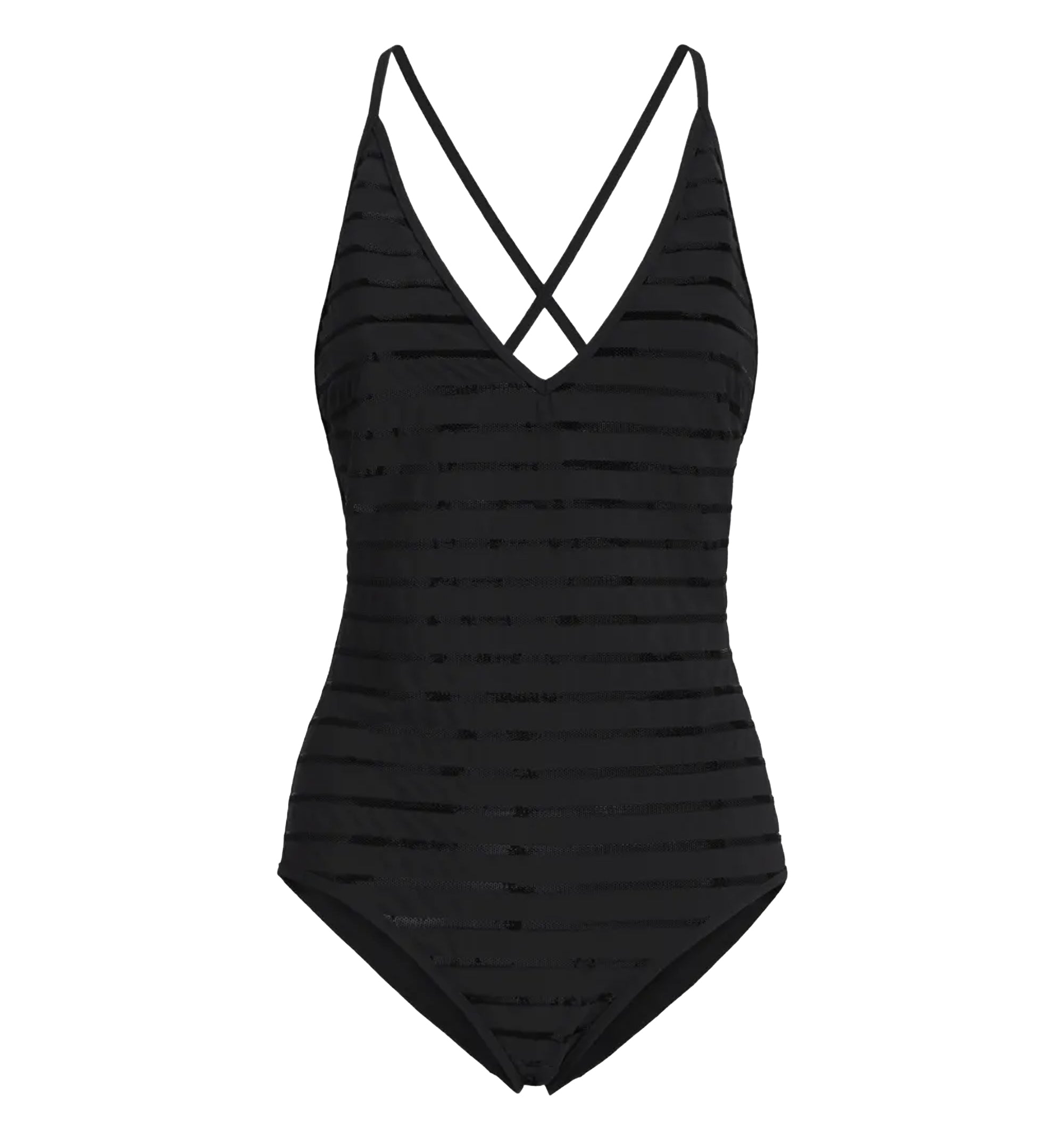 V-neck swimsuit