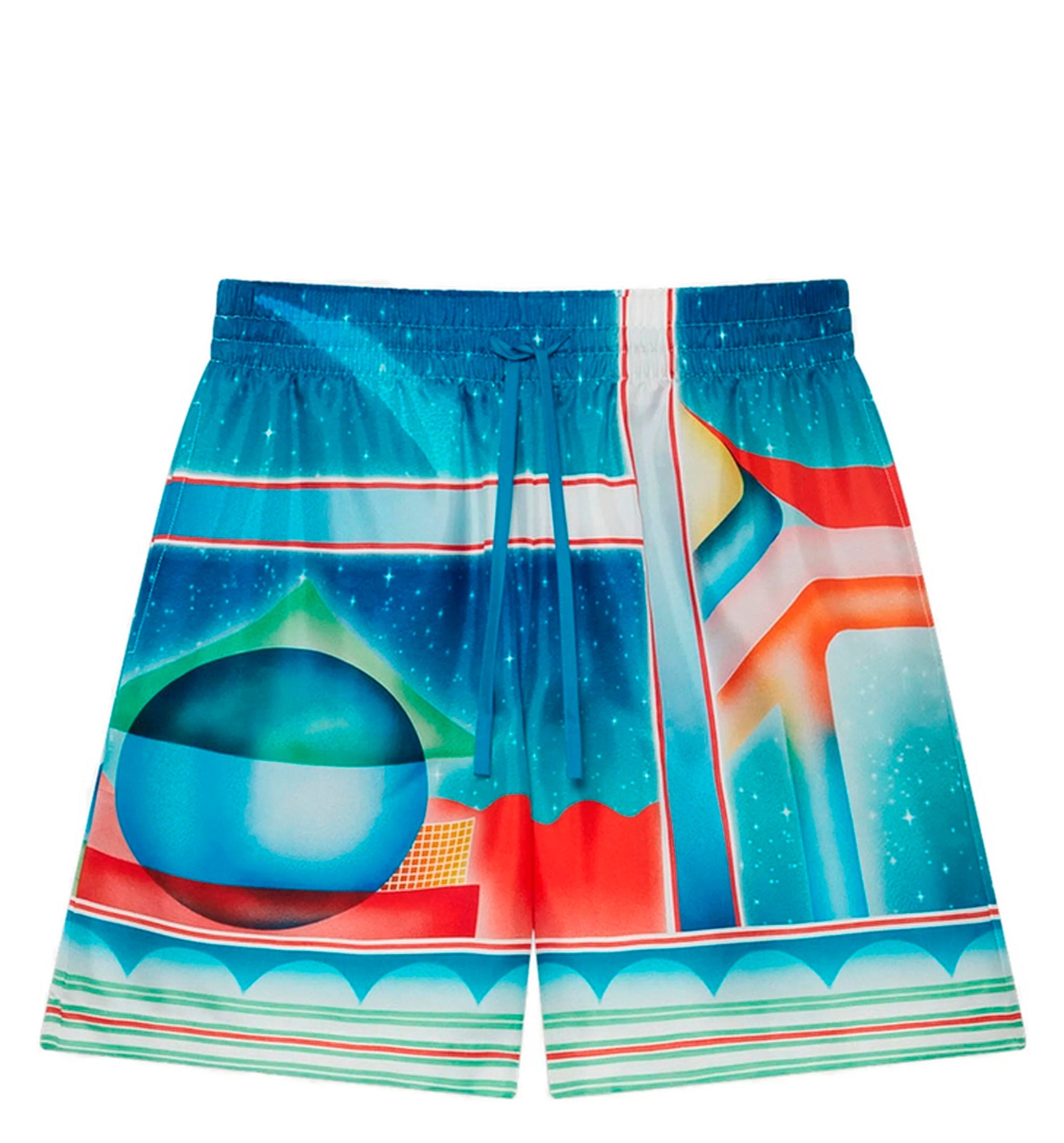Poolside Silk Shorts