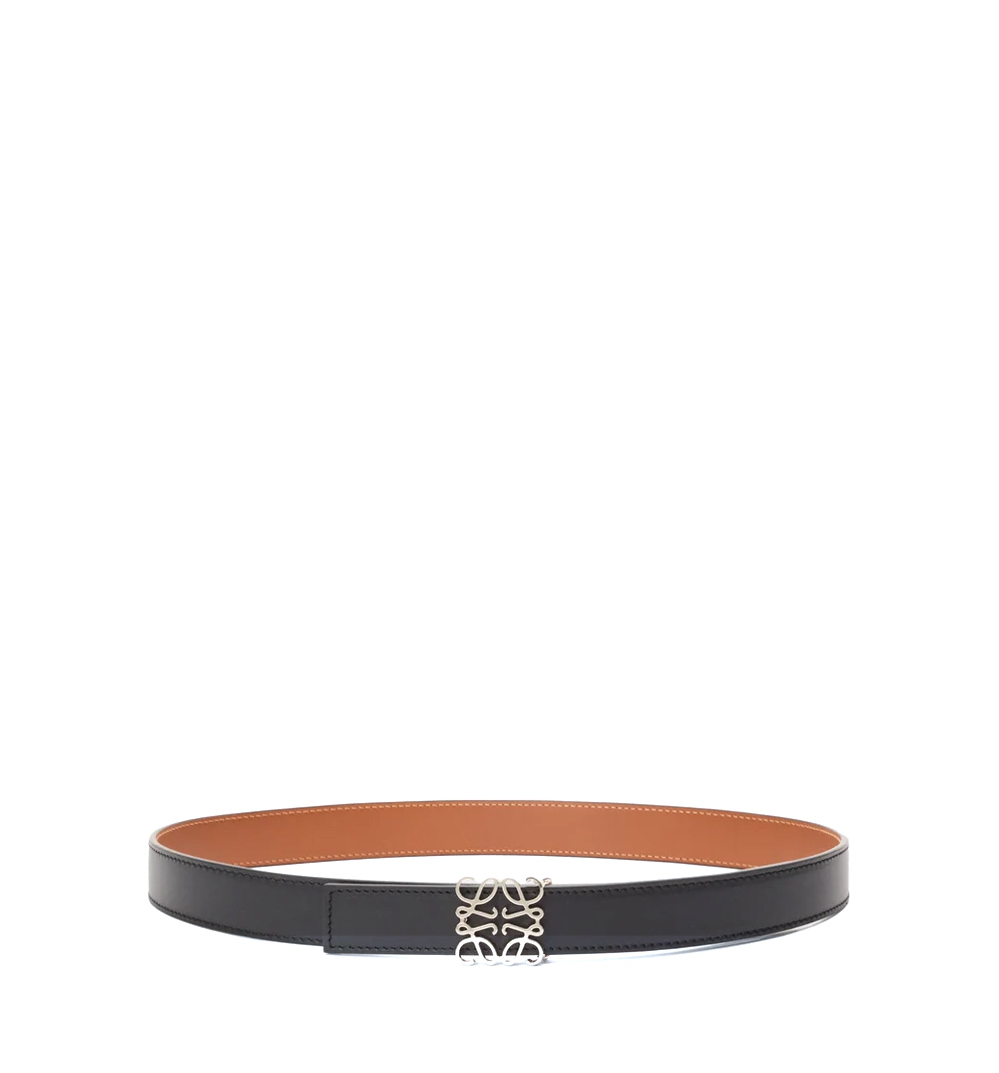 Reversible Anagram belt in smooth calfskin