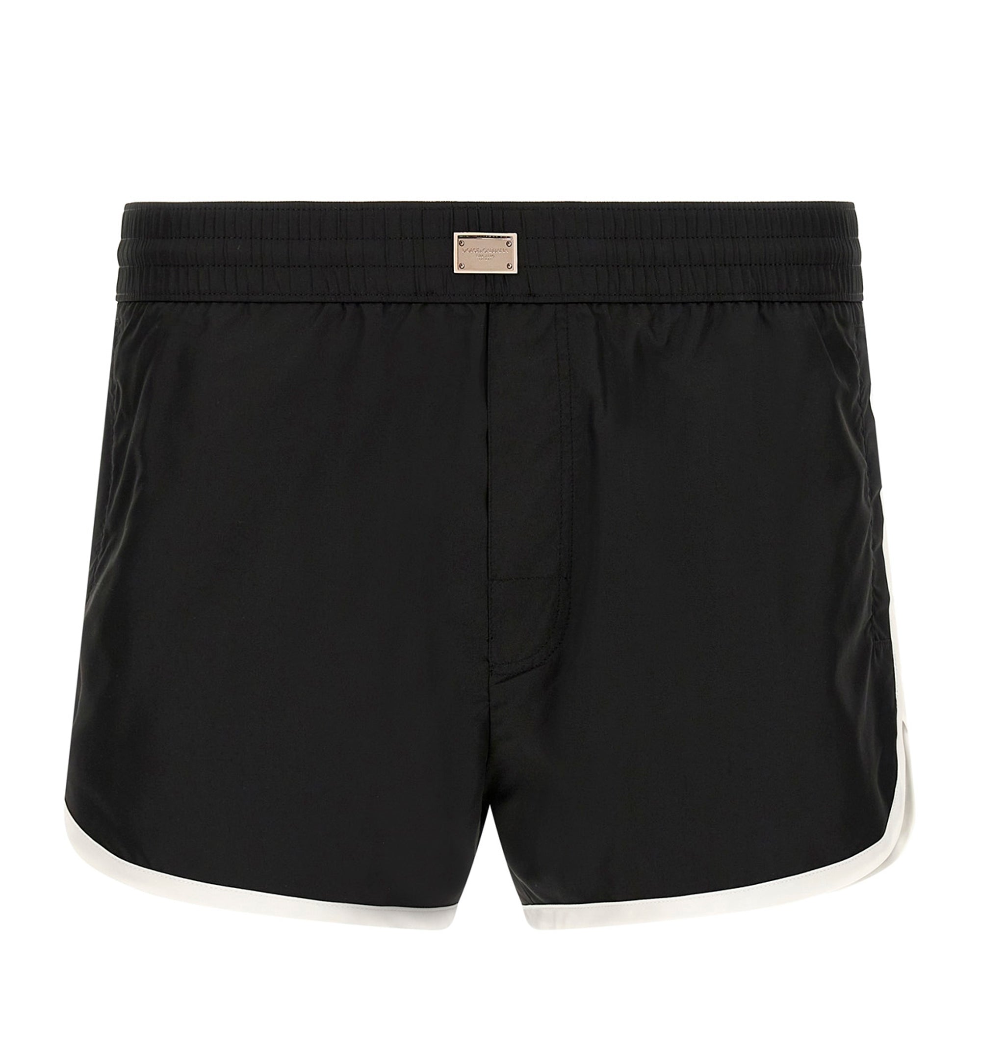 Short swim trunks with tag