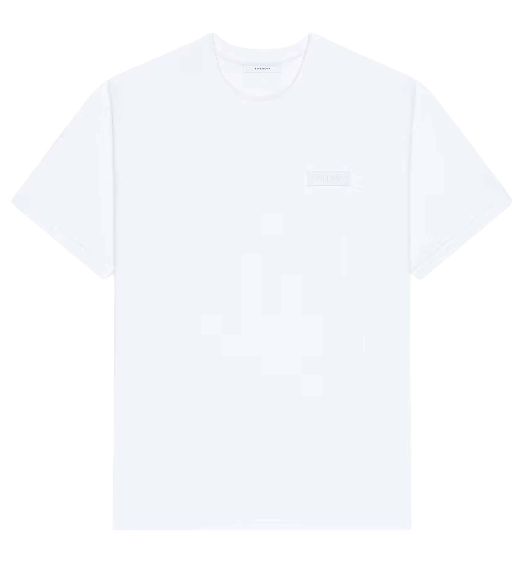 T-shirt in cotton with GIVENCHY Paris gros grain
