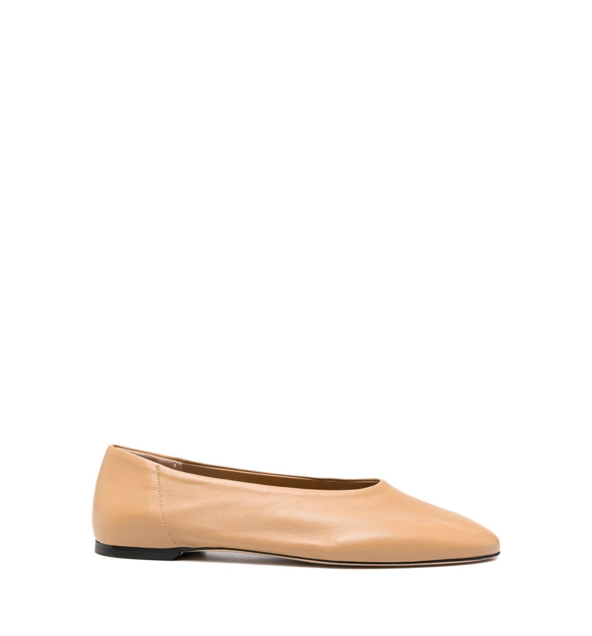 Almond-toe ballet flats