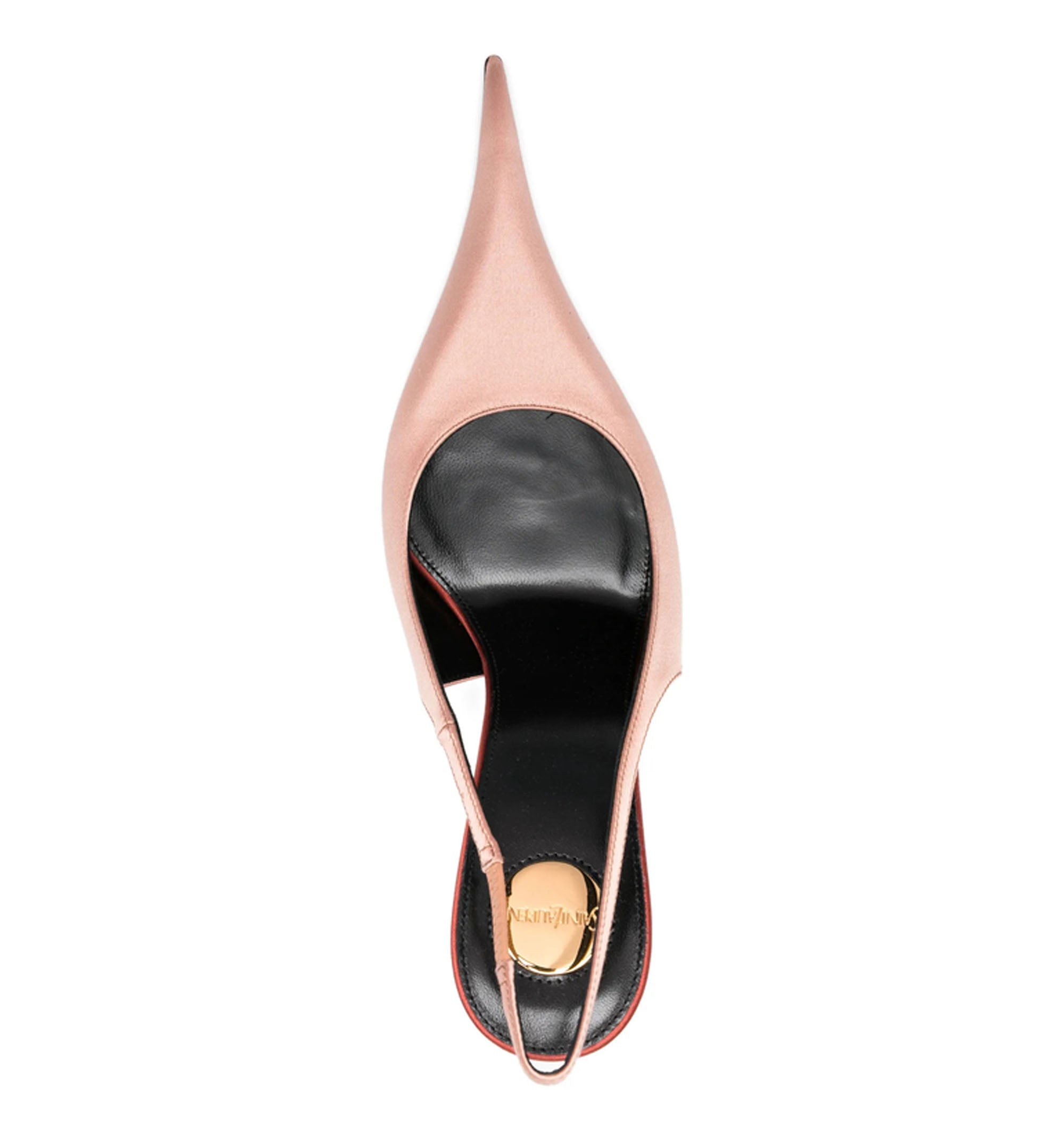 Deroche Slingback Pumps In Satin Crepe