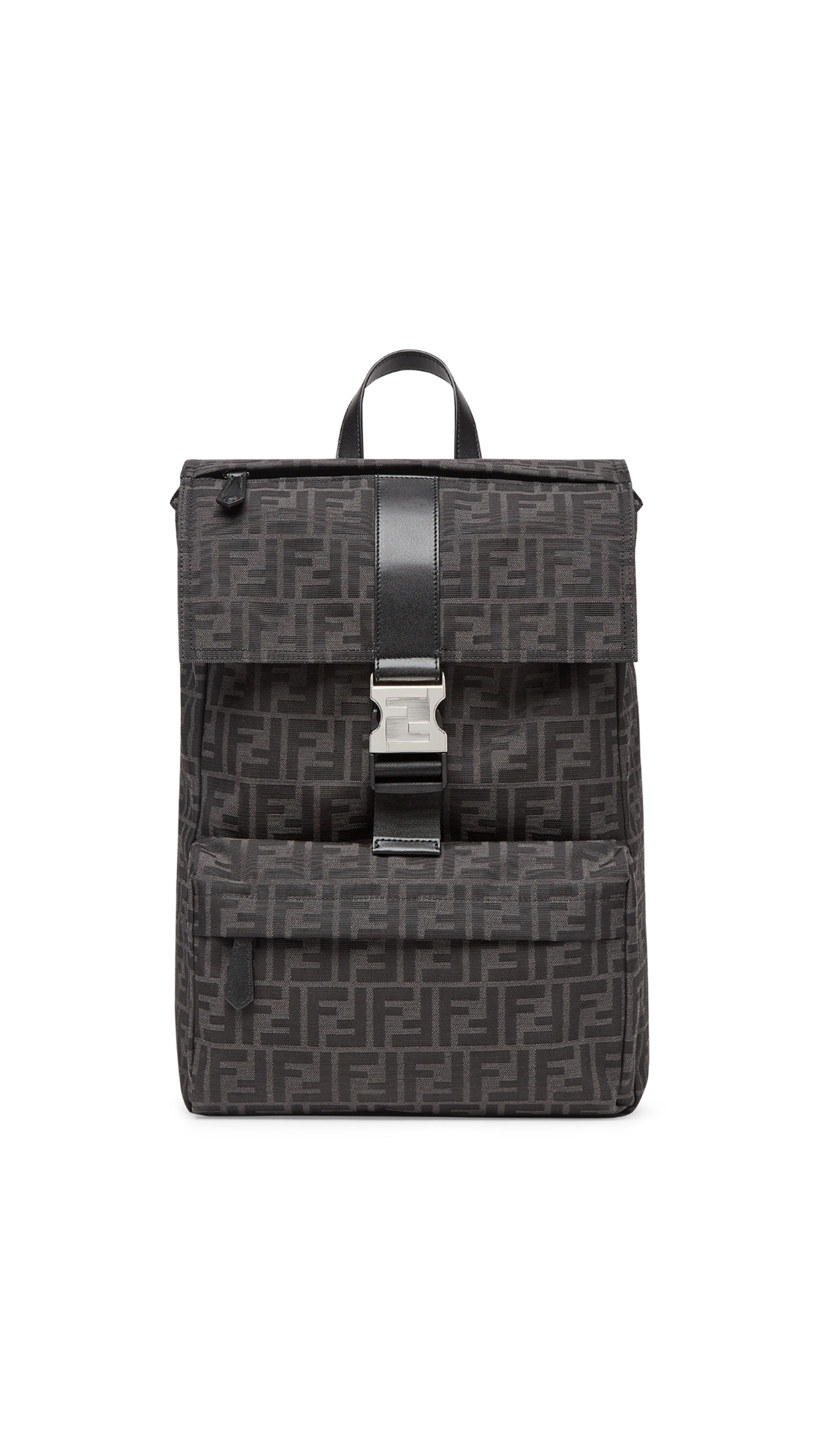 Fendiness Medium Backpack - Black/Grey