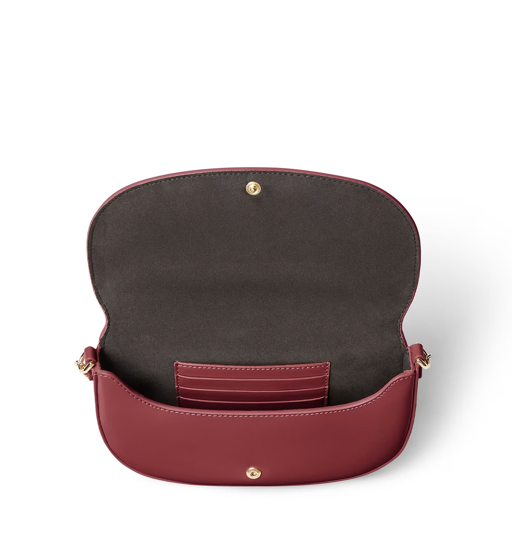 Wallet on Chain Fendigraphy leather crossbody bag