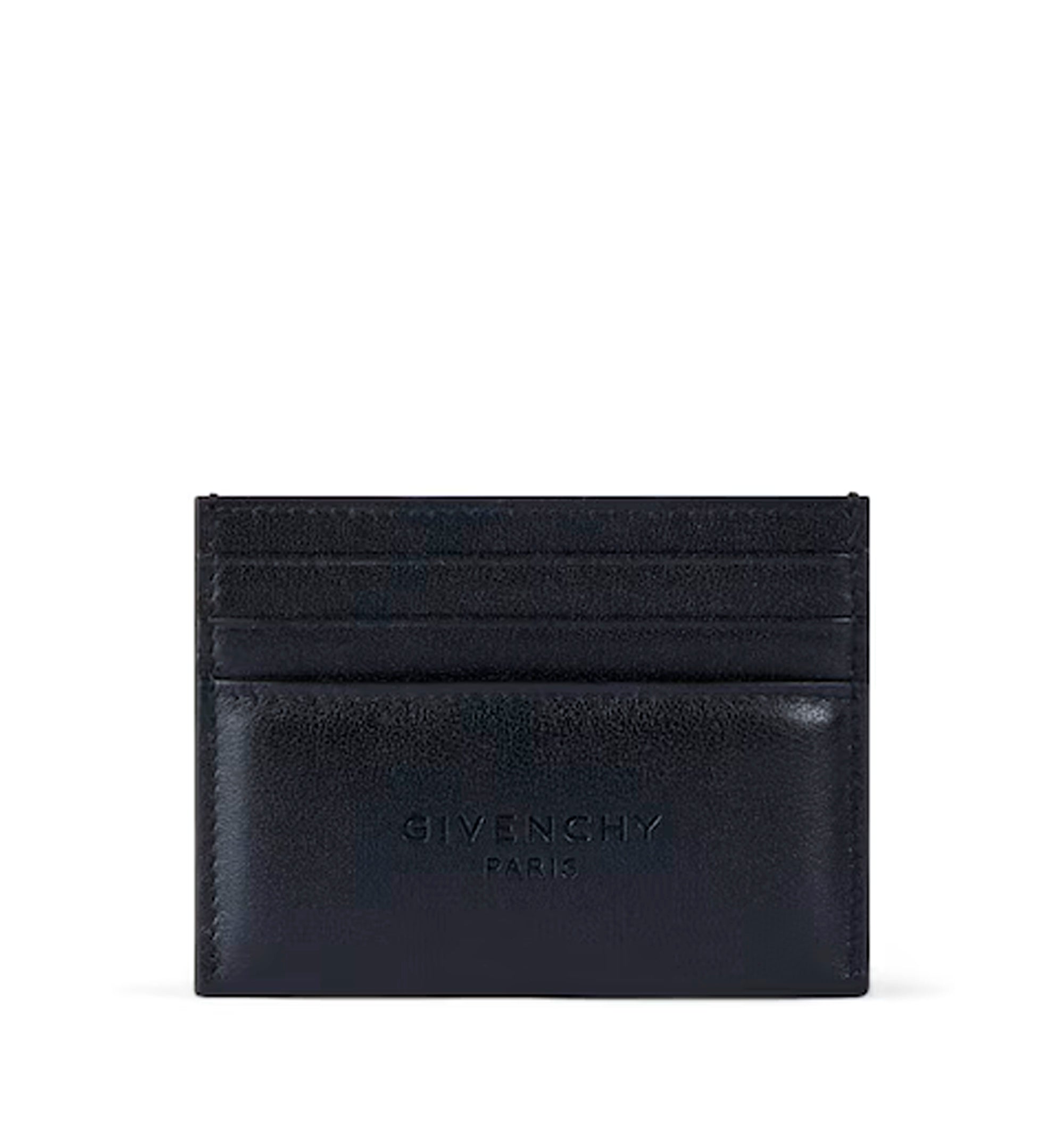 Antigona Stamped card holder in leather