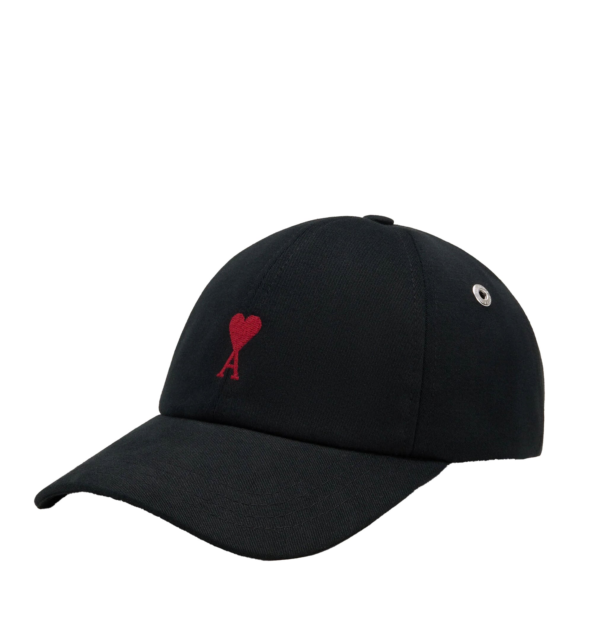 Black Cotton cap with Ami de Coeur