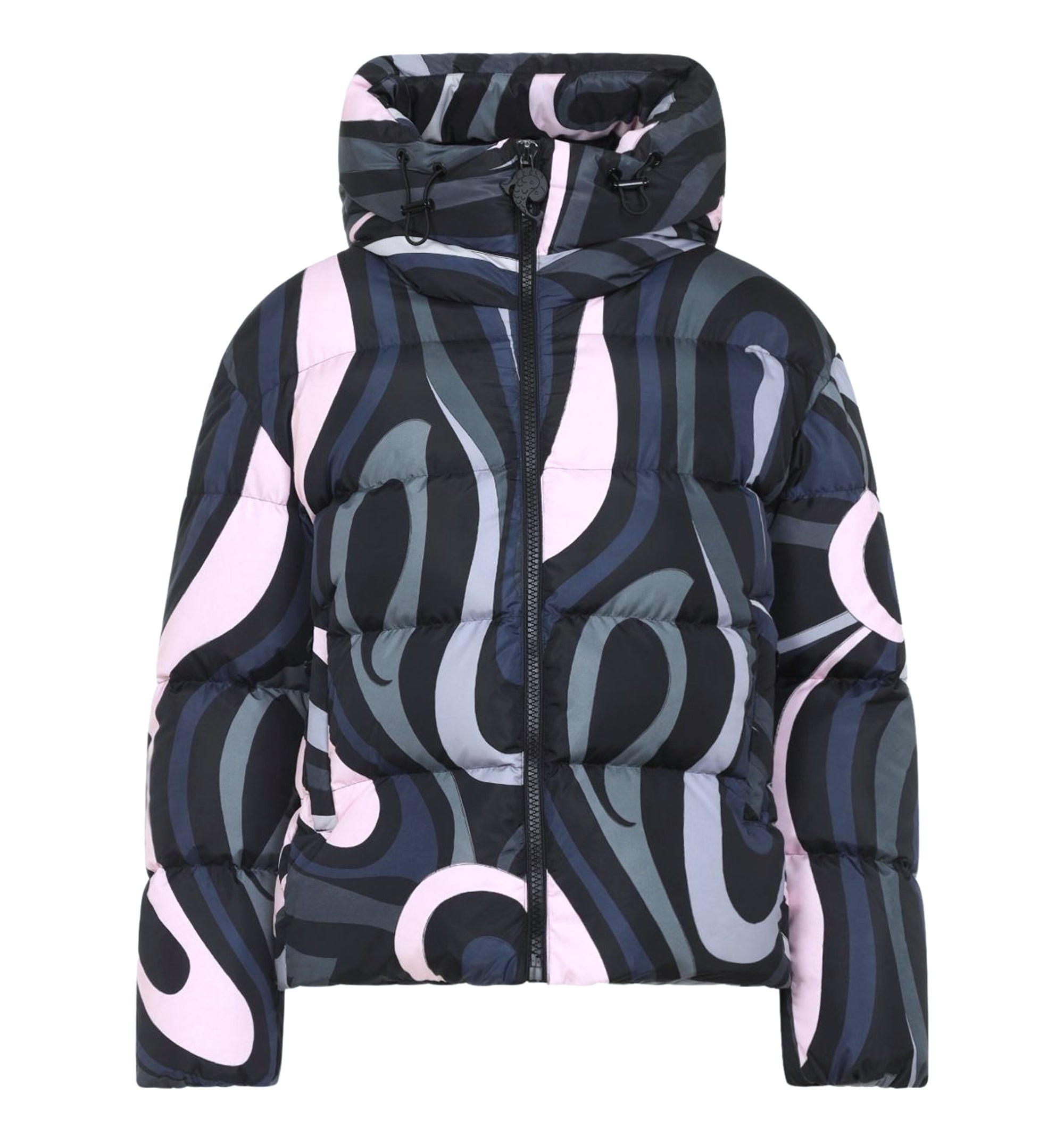 Printed Nylon Down Jacket