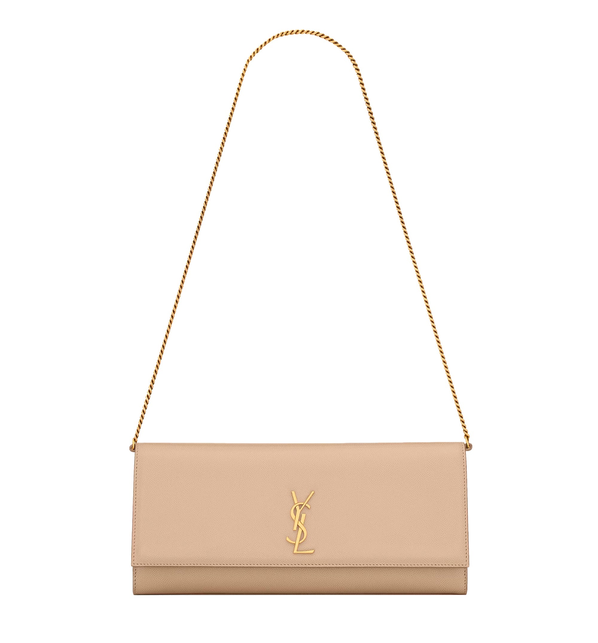 KATE clutch in grain de poudre leather