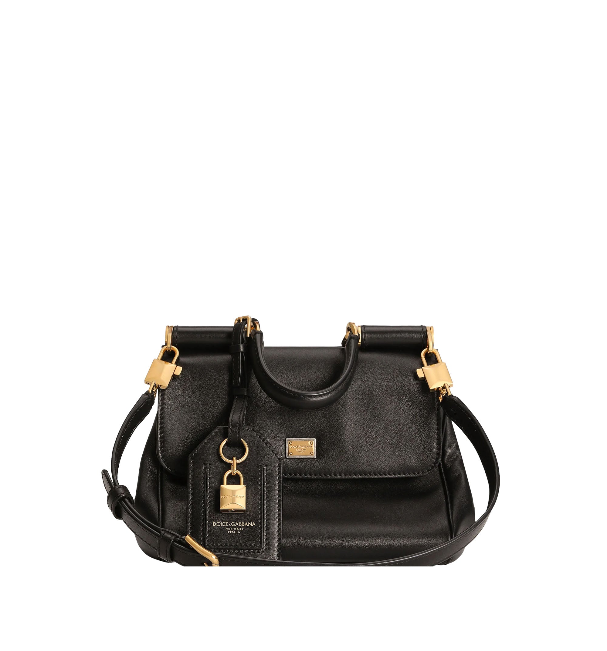 Small My Sicily Handbag In Plongé Calfskin