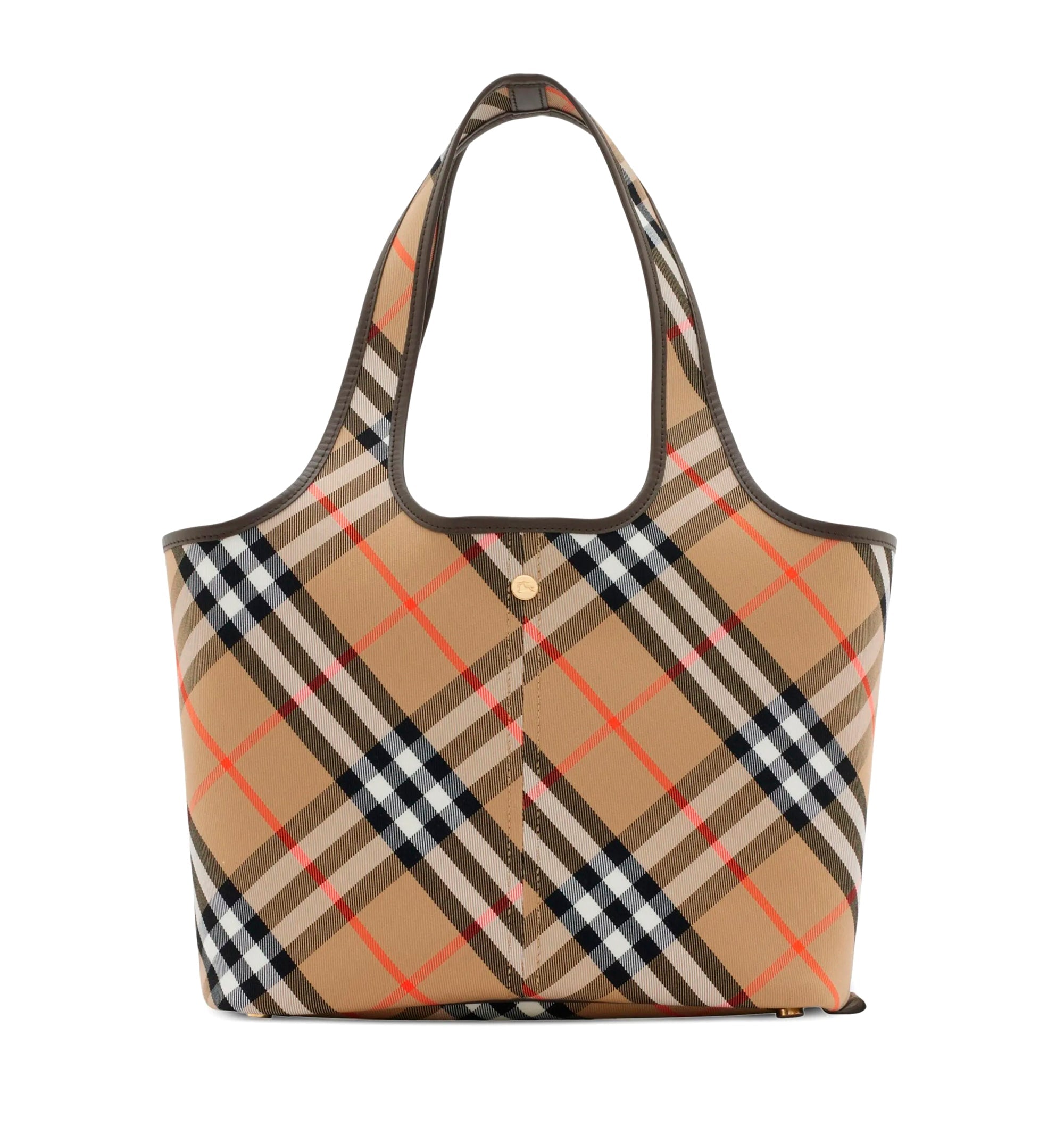 Small Check Tote Bag