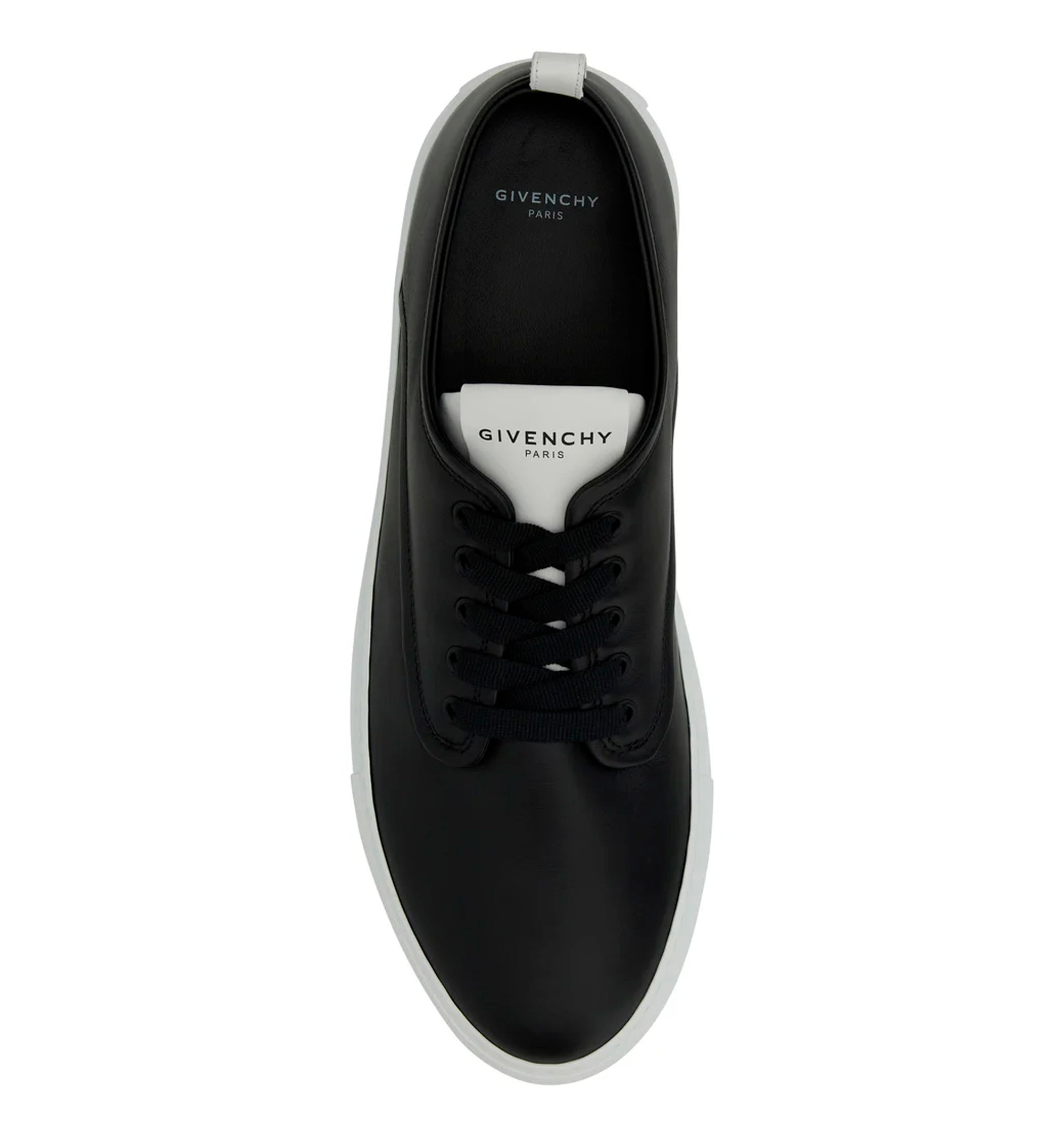 Black leather New City sneakers