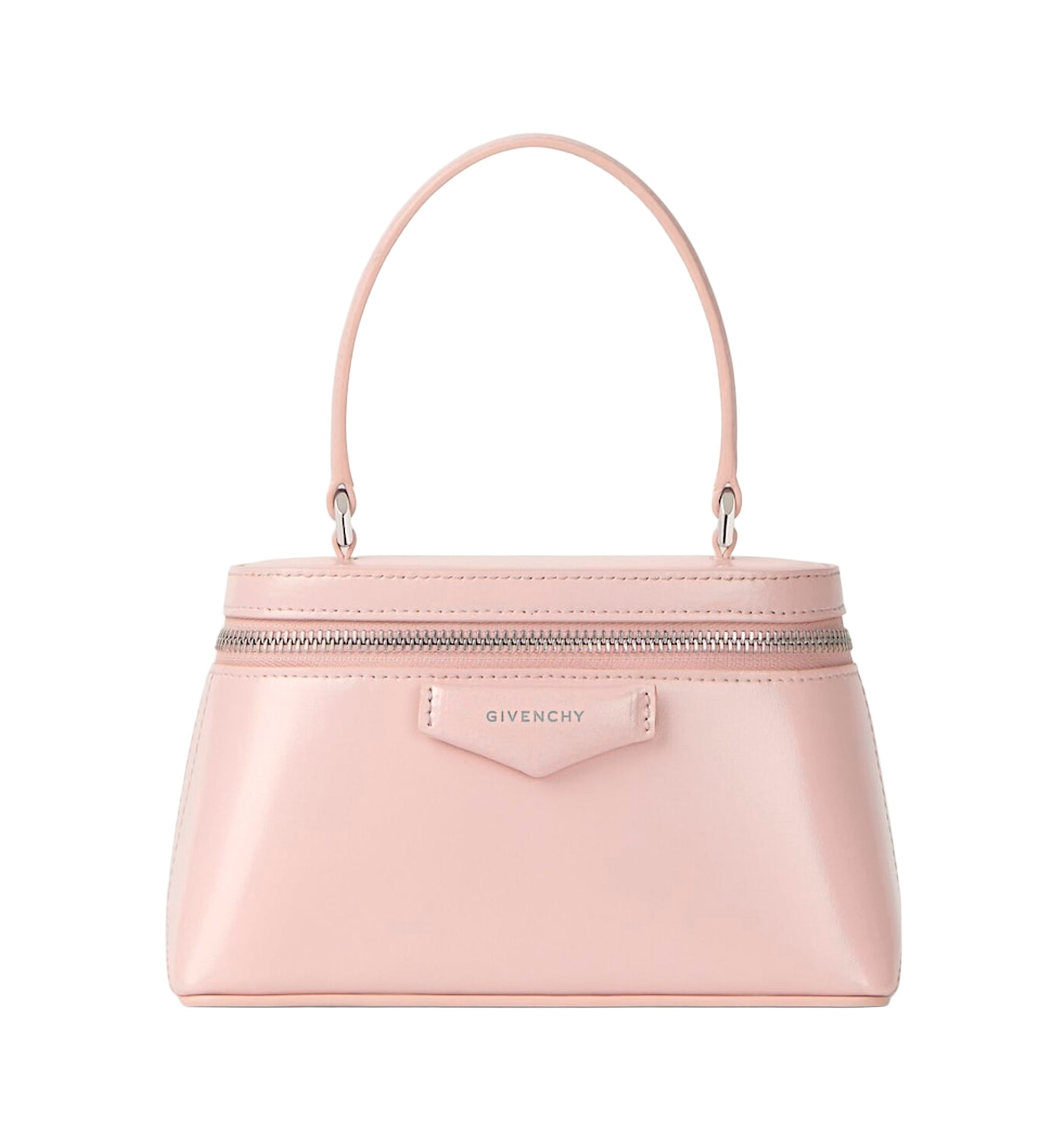 Antigona vanity bag in Box leather with chain
