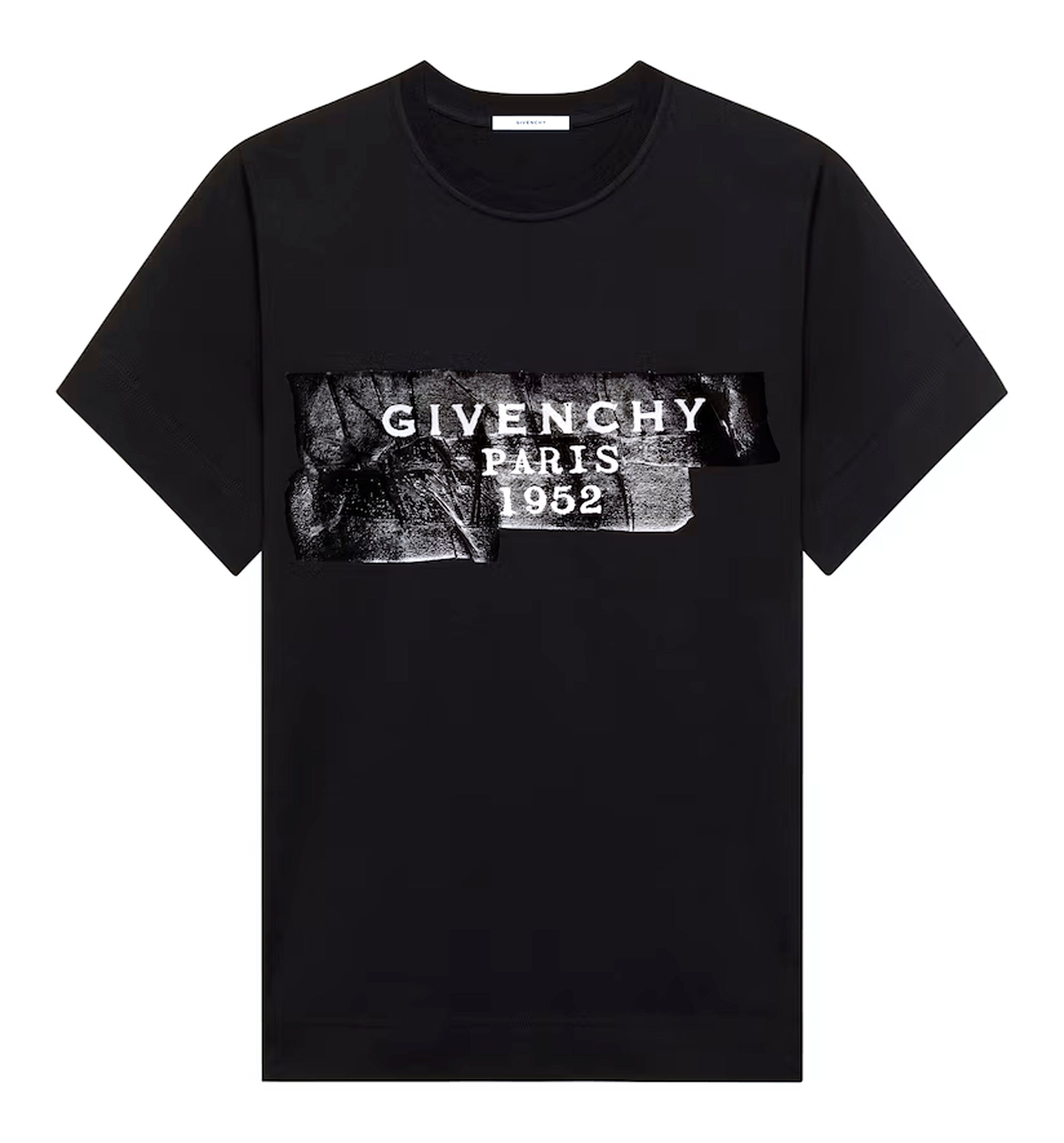 T-shirt in cotton with GIVENCHY Tape print