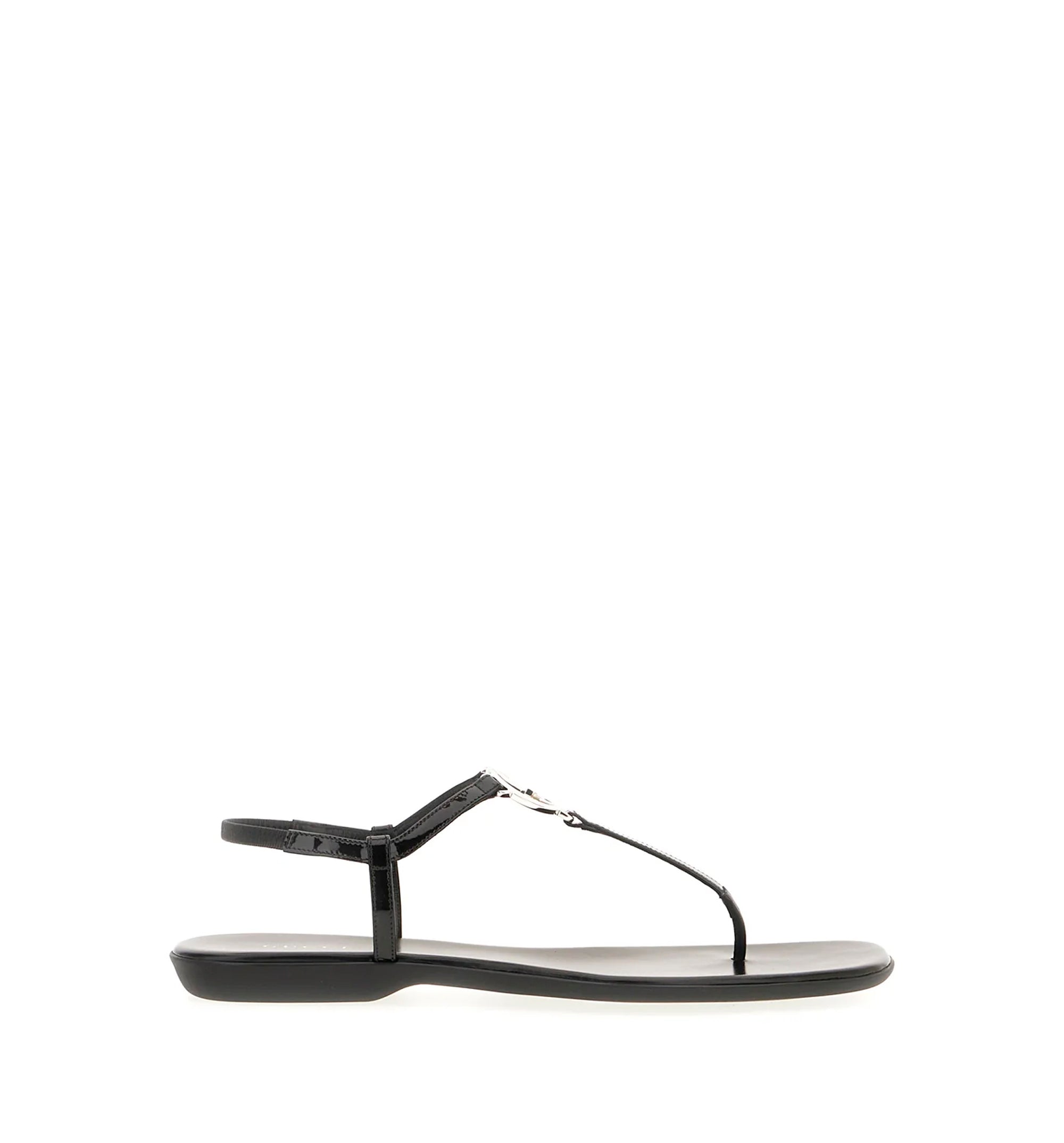 Women's thong sandal with Interlocking G