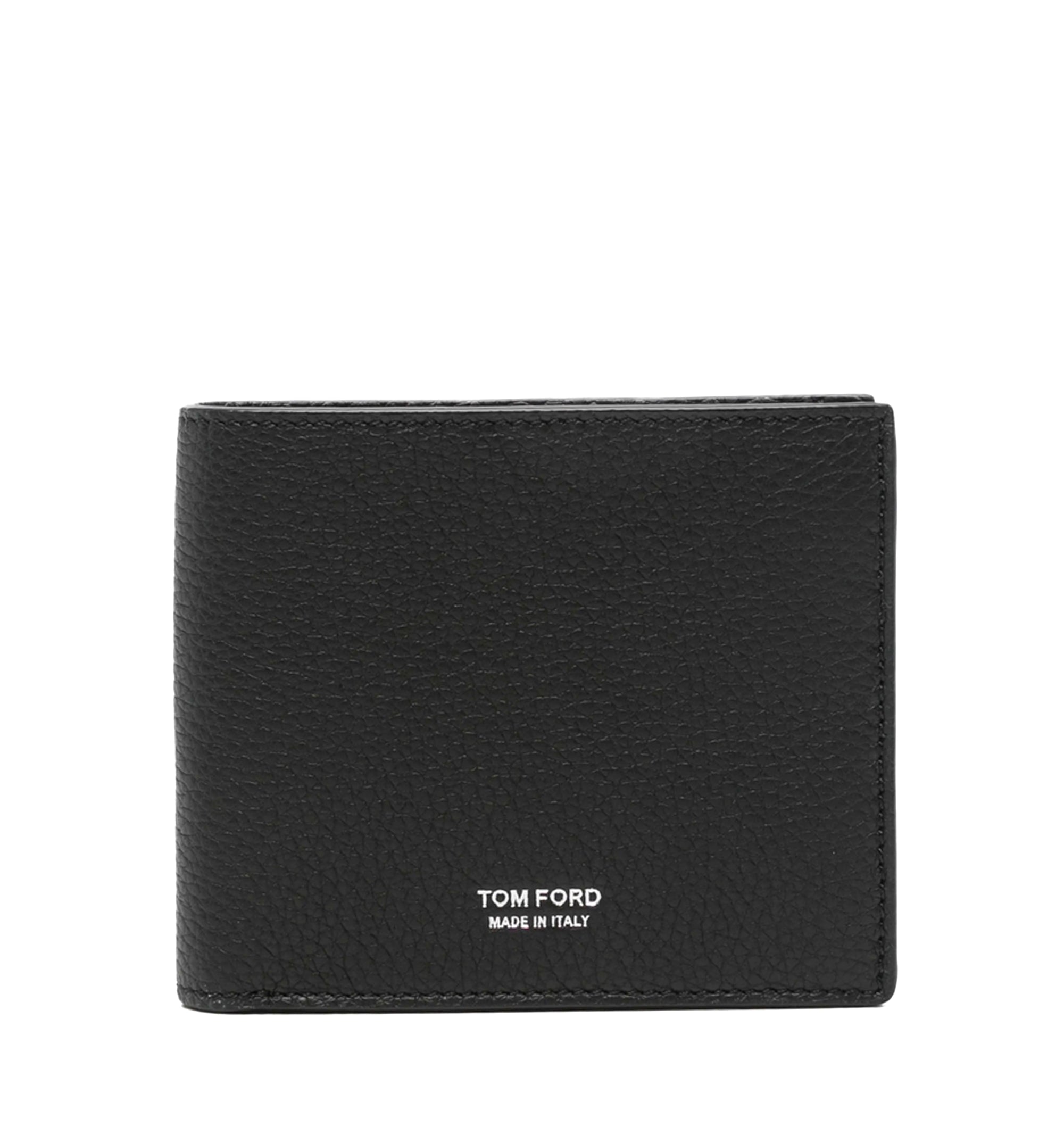Grained Leather Classic Bifold Wallet