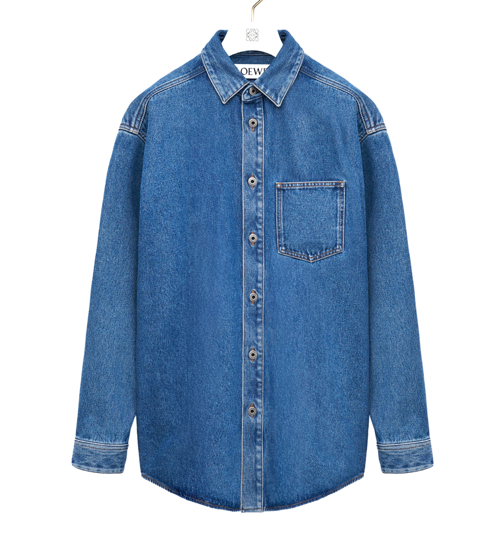 Anagram Overshirt In Denim