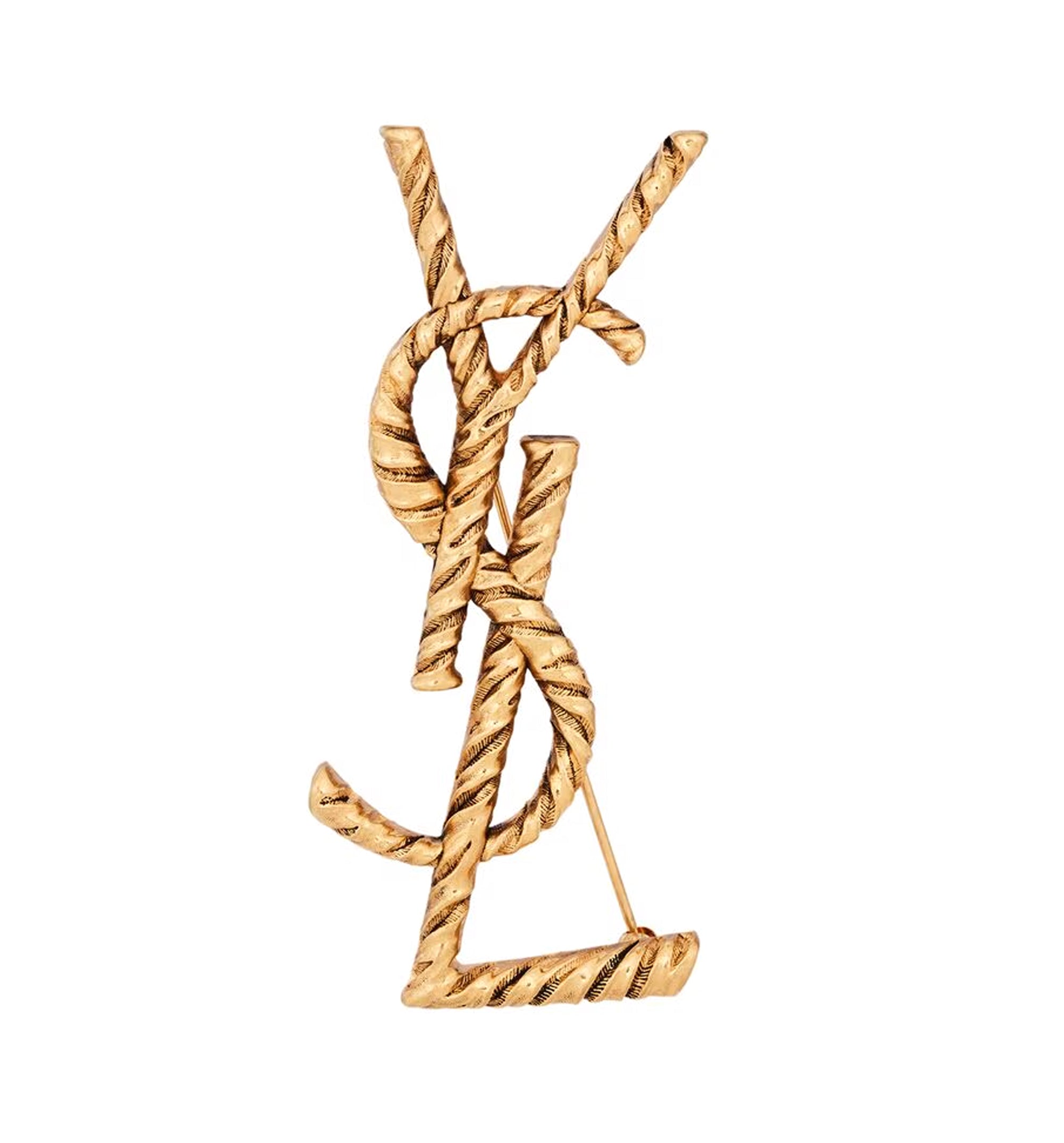 Cassandre YSL Brooch In Metal