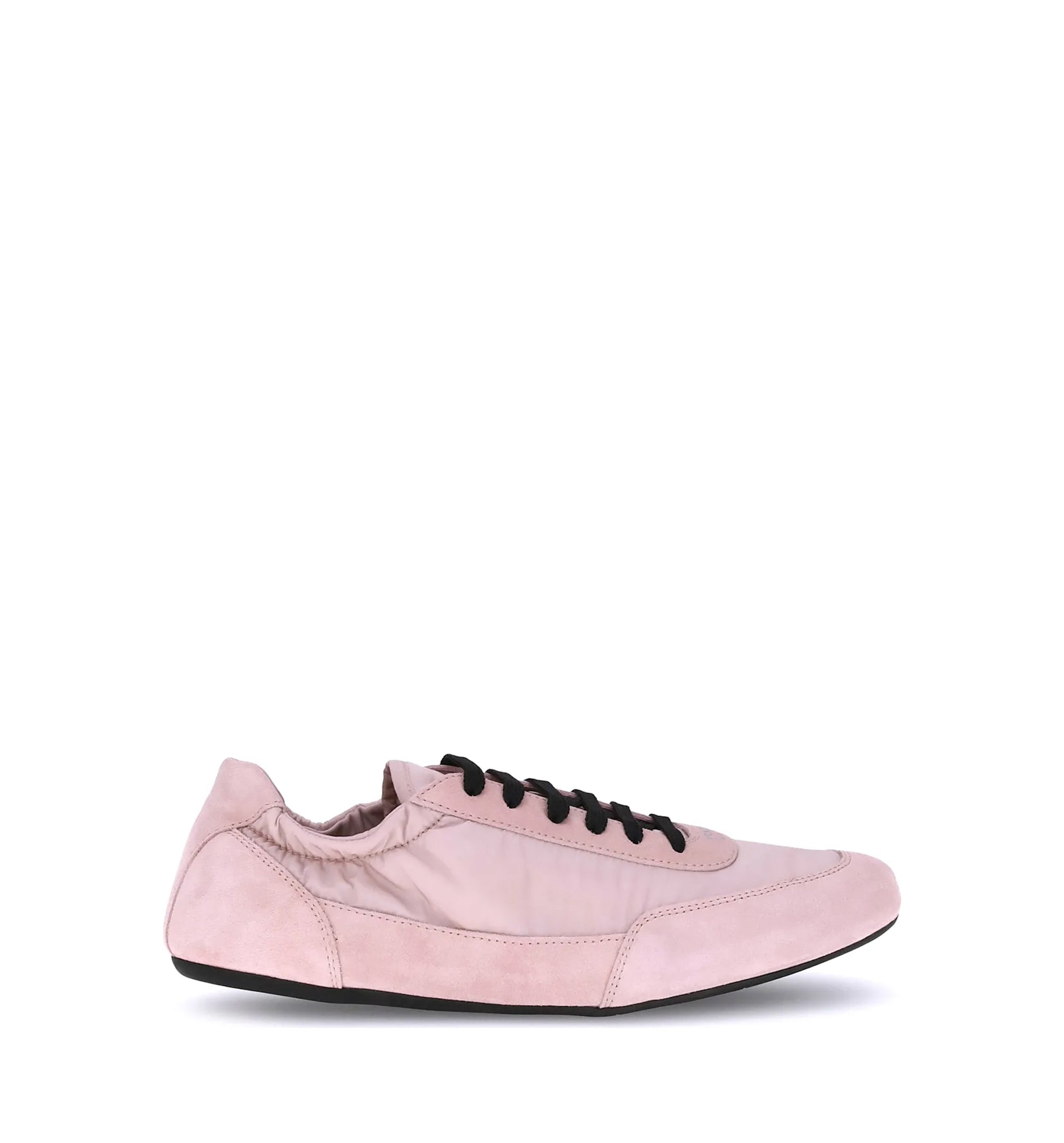 Collapse Re-Nylon And Suede Sneakers