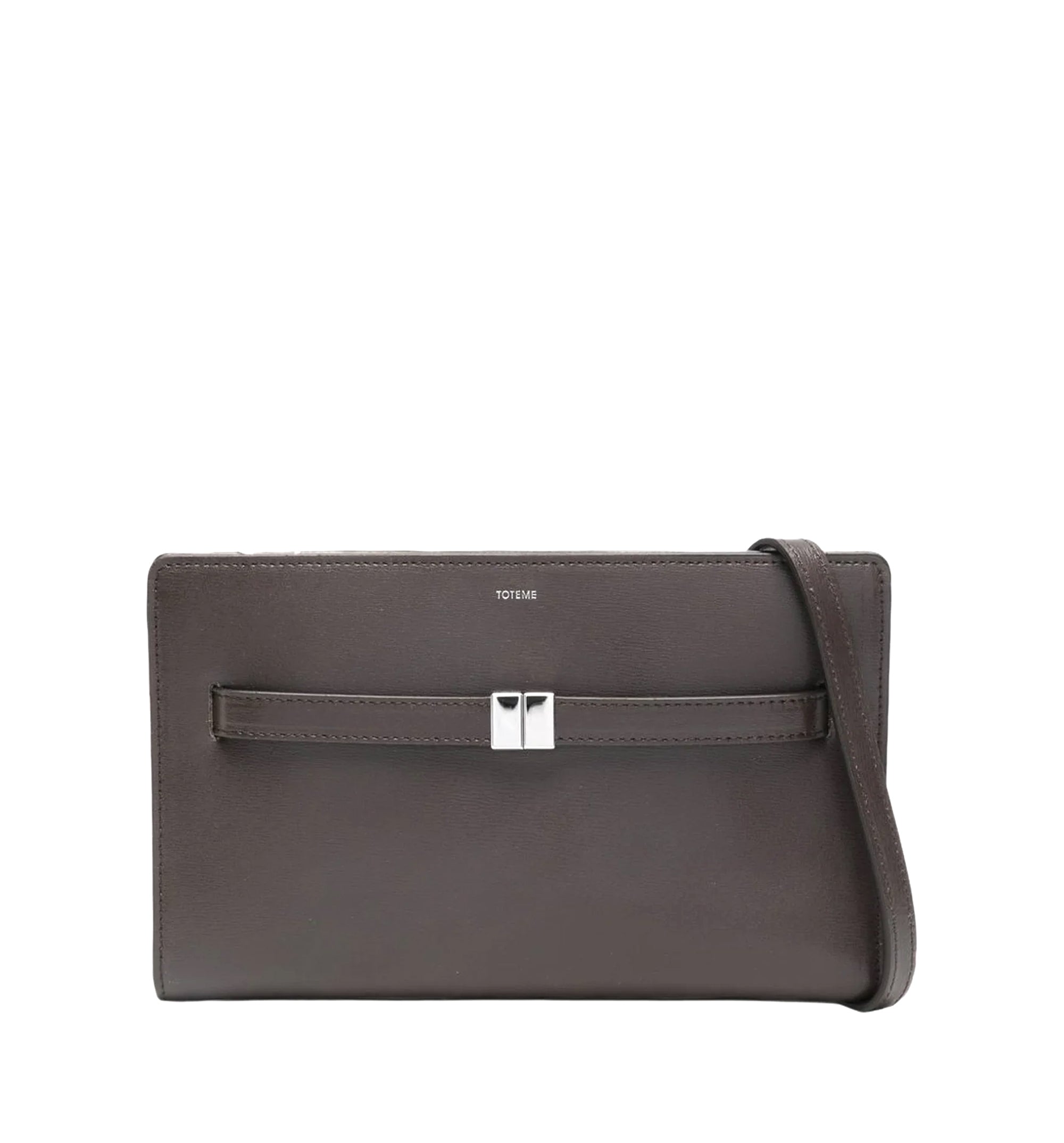 Belted Leather Crossbody Bag