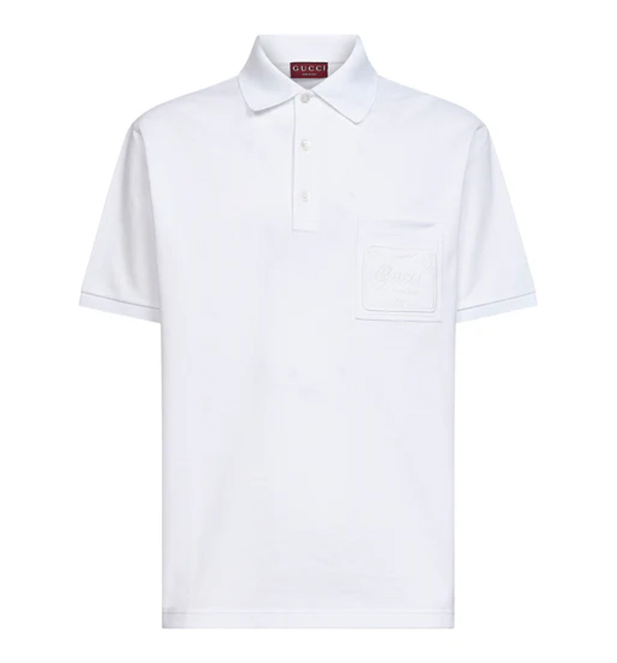 Cotton Piquet Polo Shirt With Embroidery