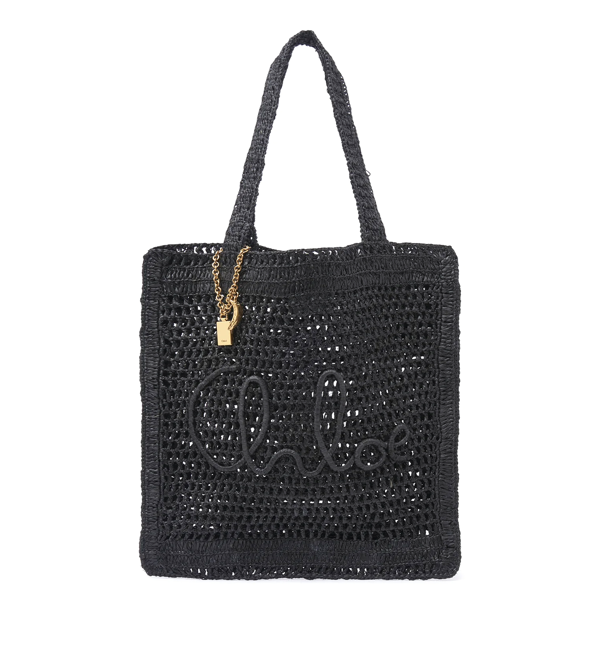 Summer Banana Tote Bag in Raffia