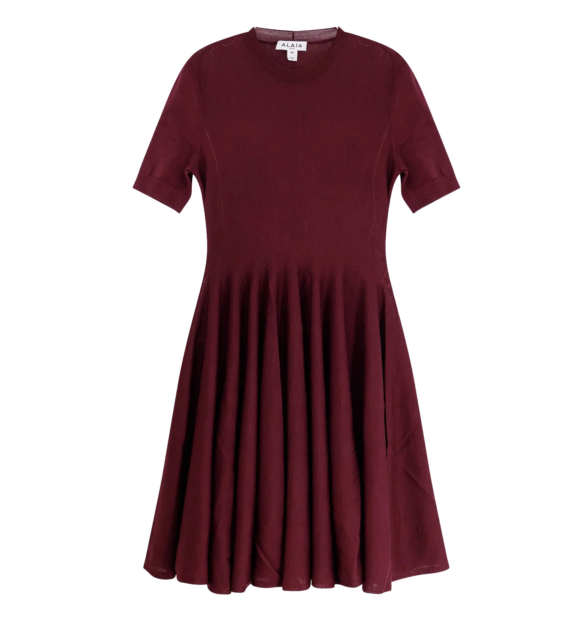 Merino Knit Skater Dress