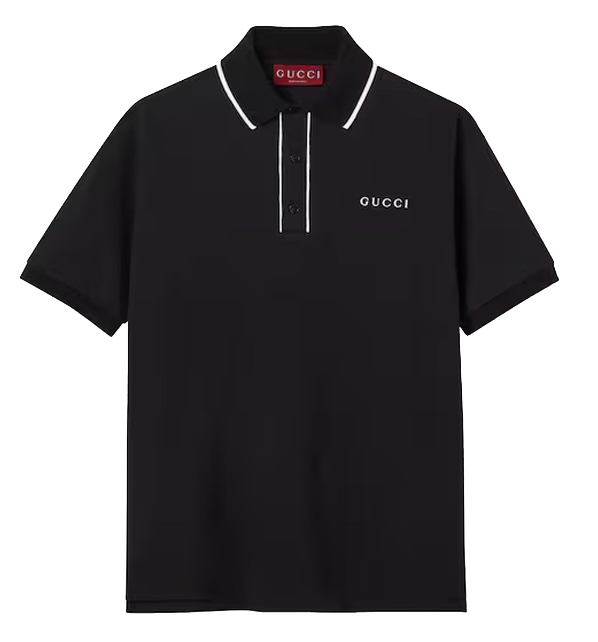 Cotton Piquet Polo Shirt With Embroidery