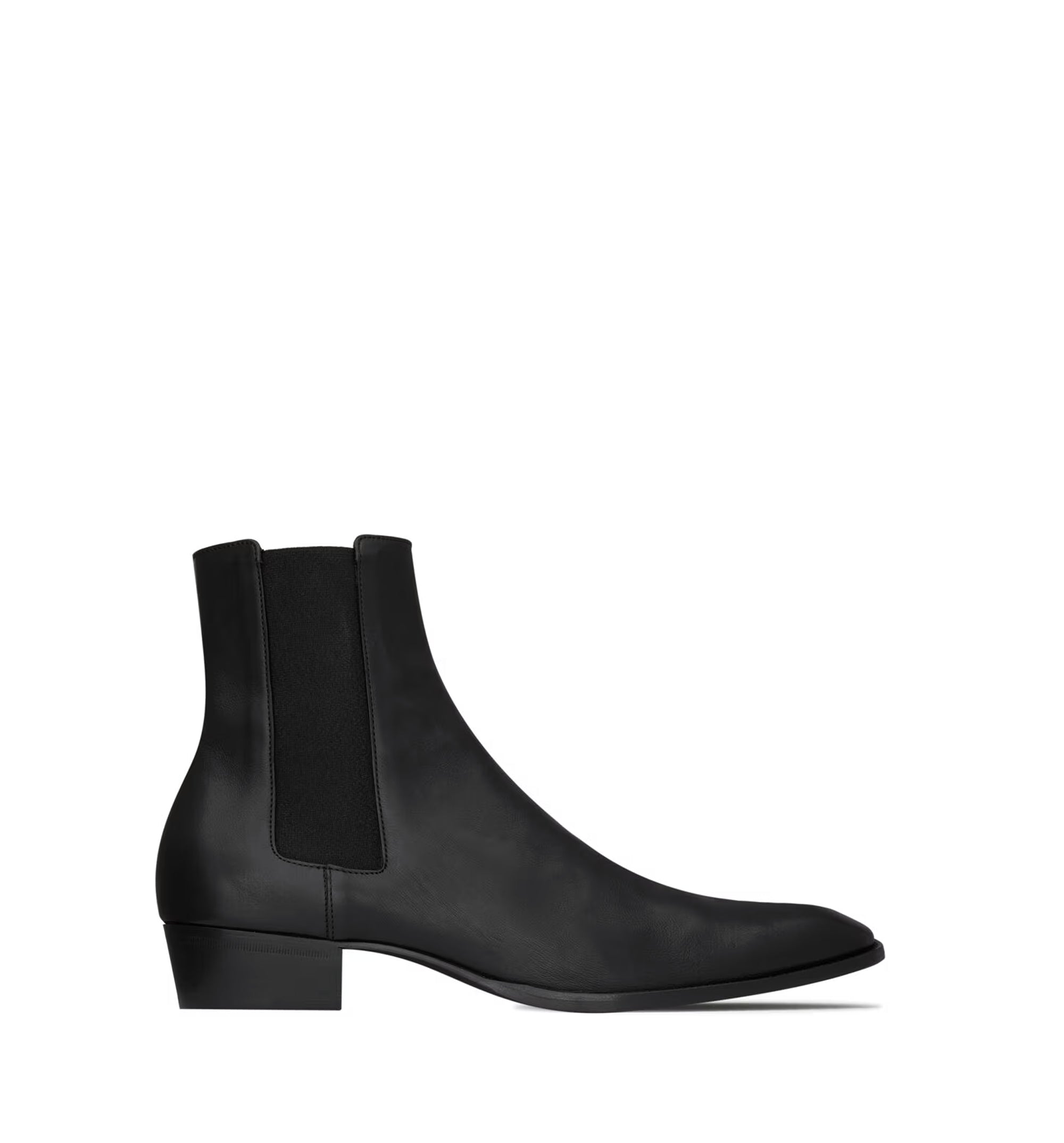 Stanton Chelsea Boots In Grained Leather