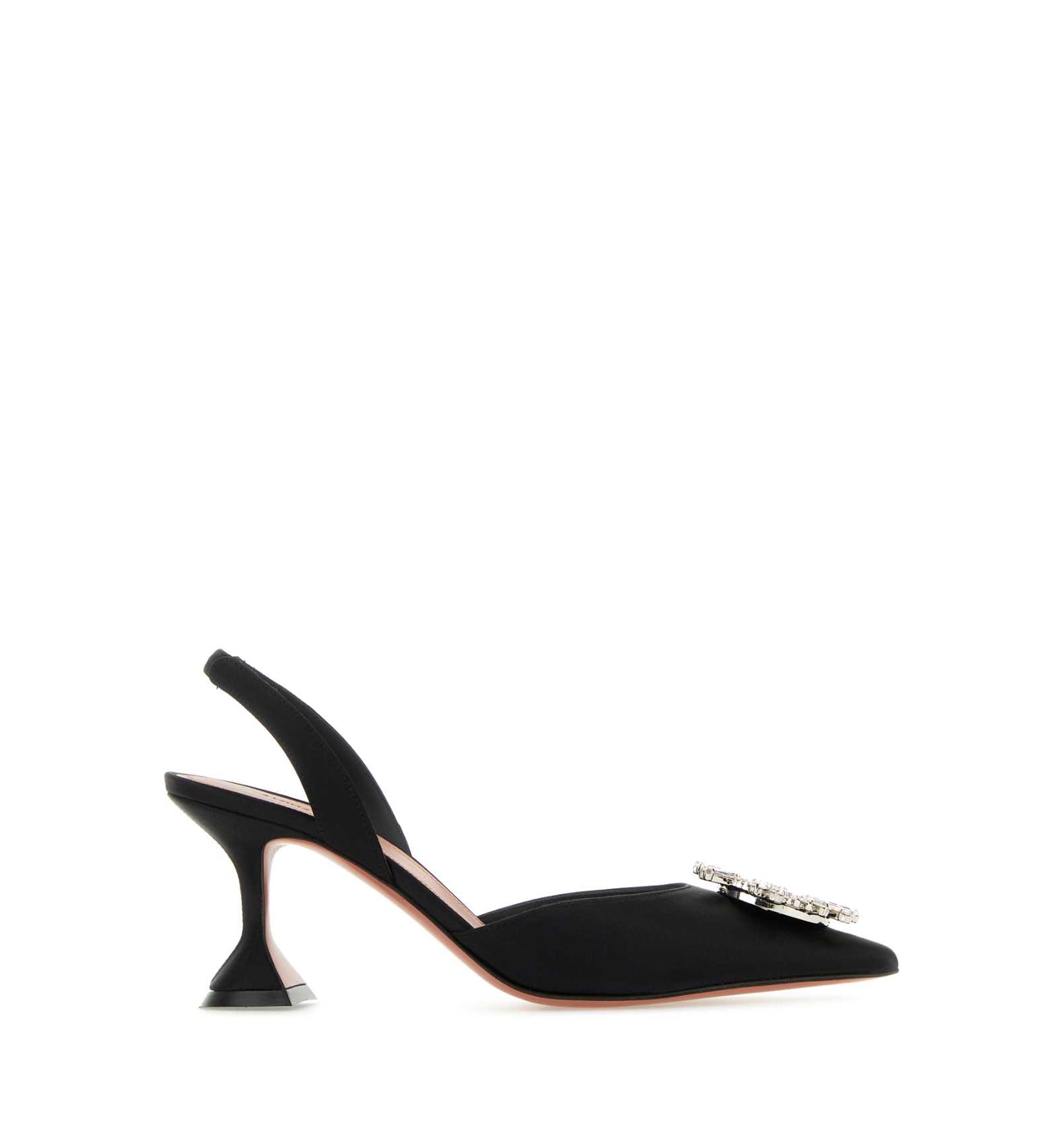 Begum Sling 70 Black Nappa