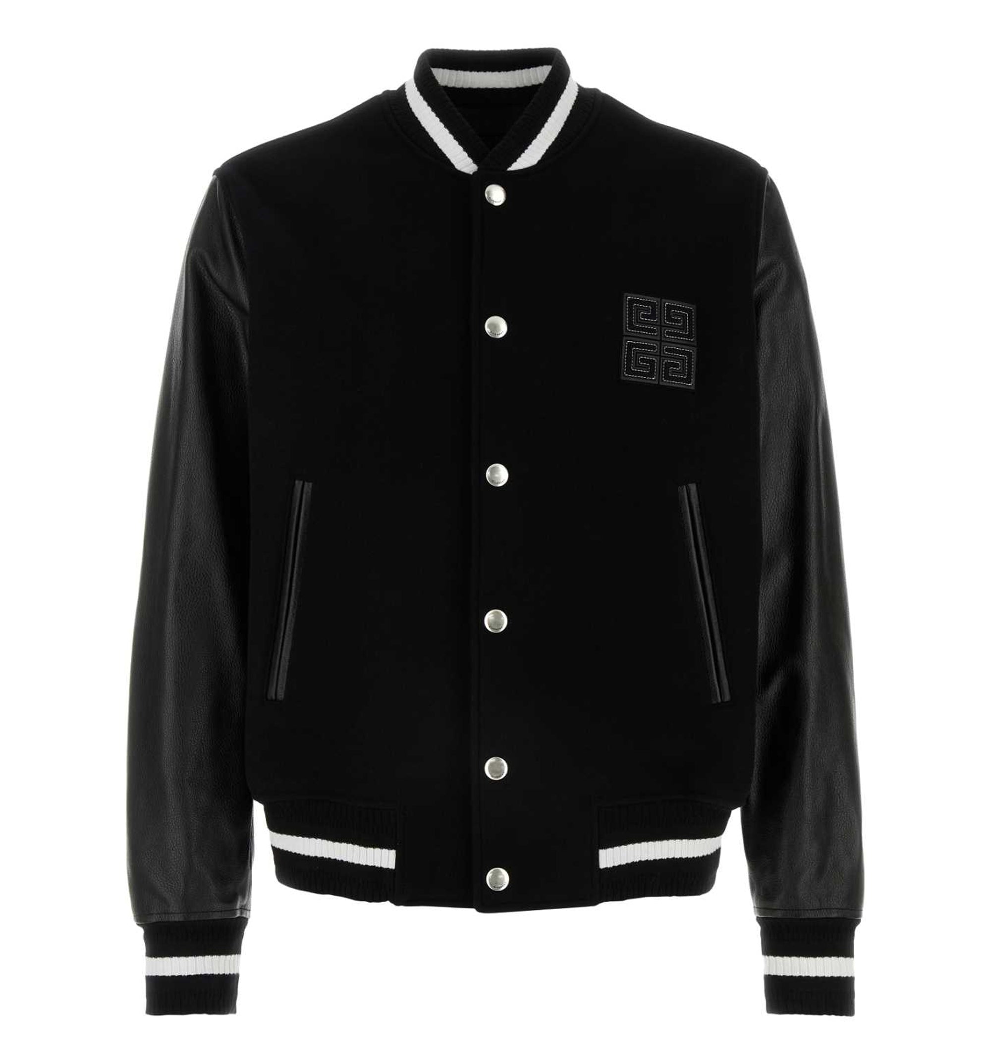 4G Varsity Jacket In Wool And Leather