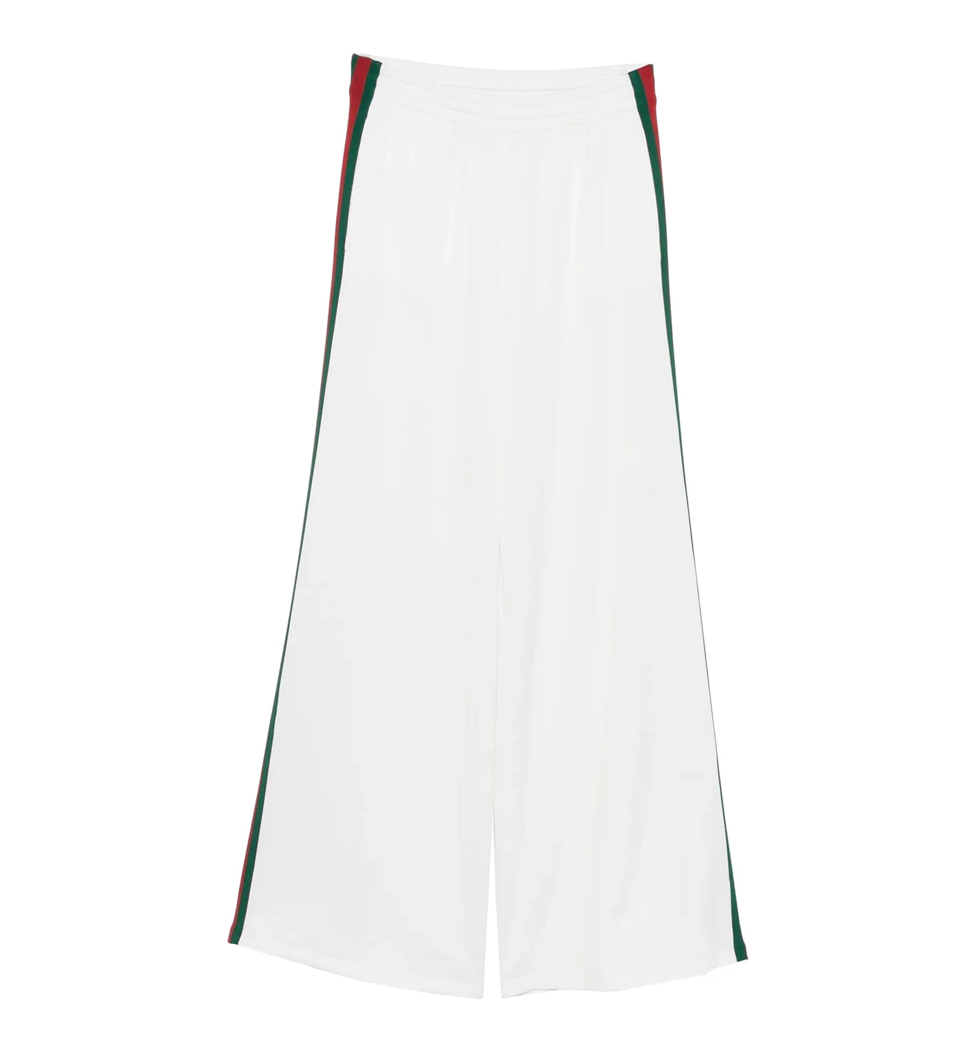 Rib cotton jersey leisure pants with Web