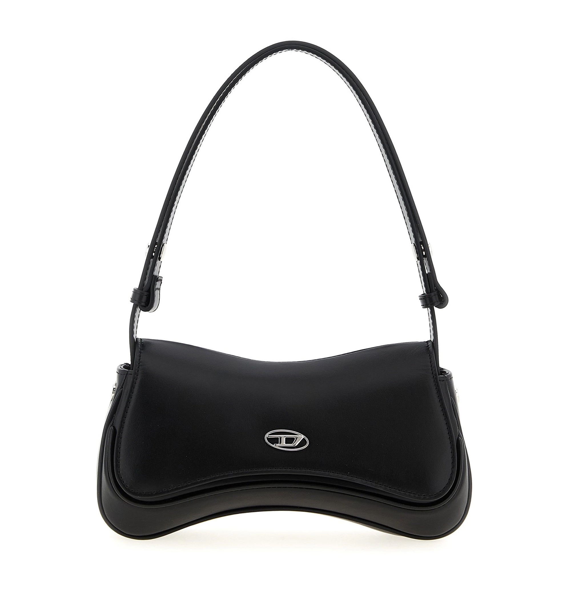 Play Clutch Semi-Gloss Leather Shoulder Bag